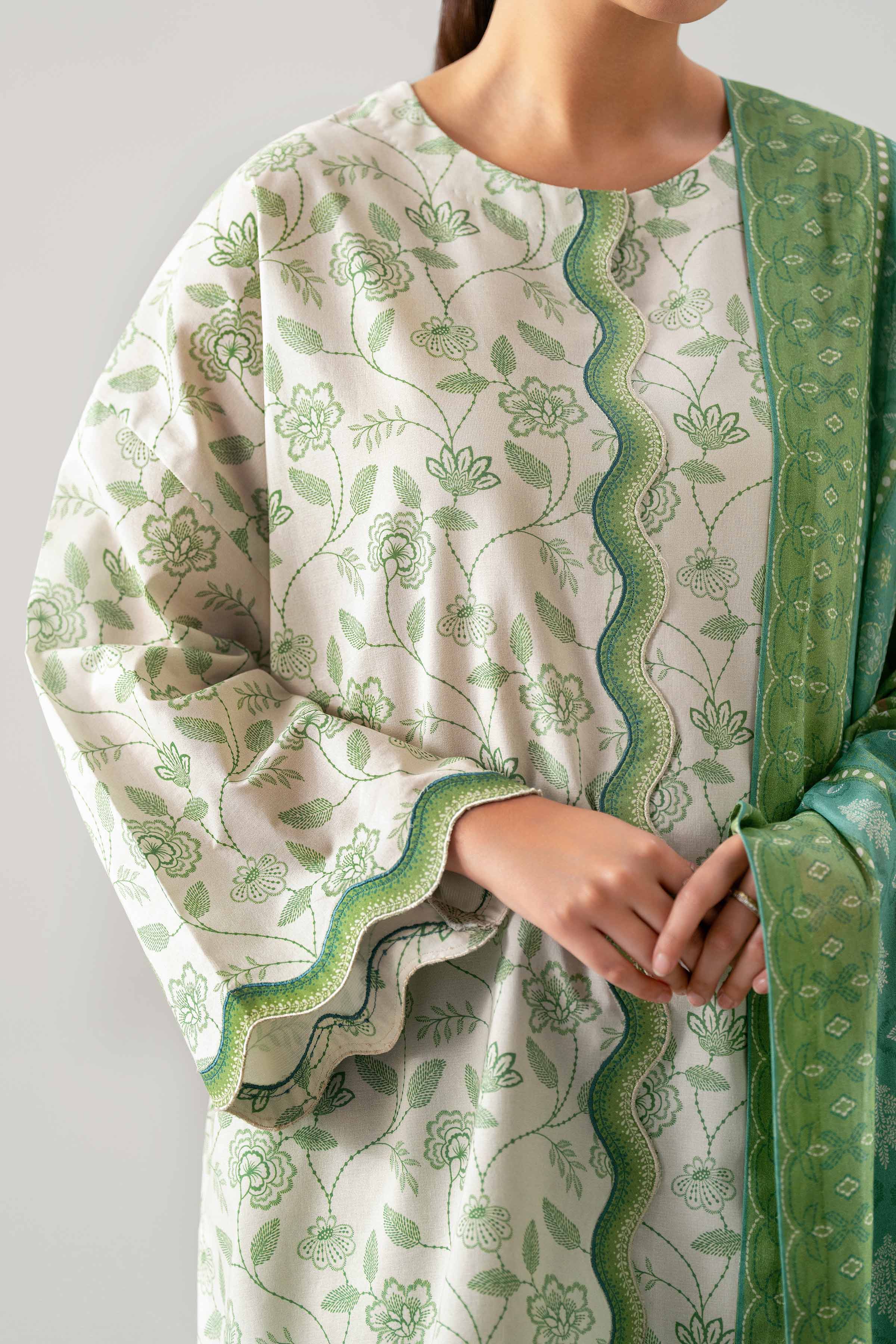 3 Piece - Printed Suit - 42601188 for Women - Unstitched Collection | Nishat | Shop Online