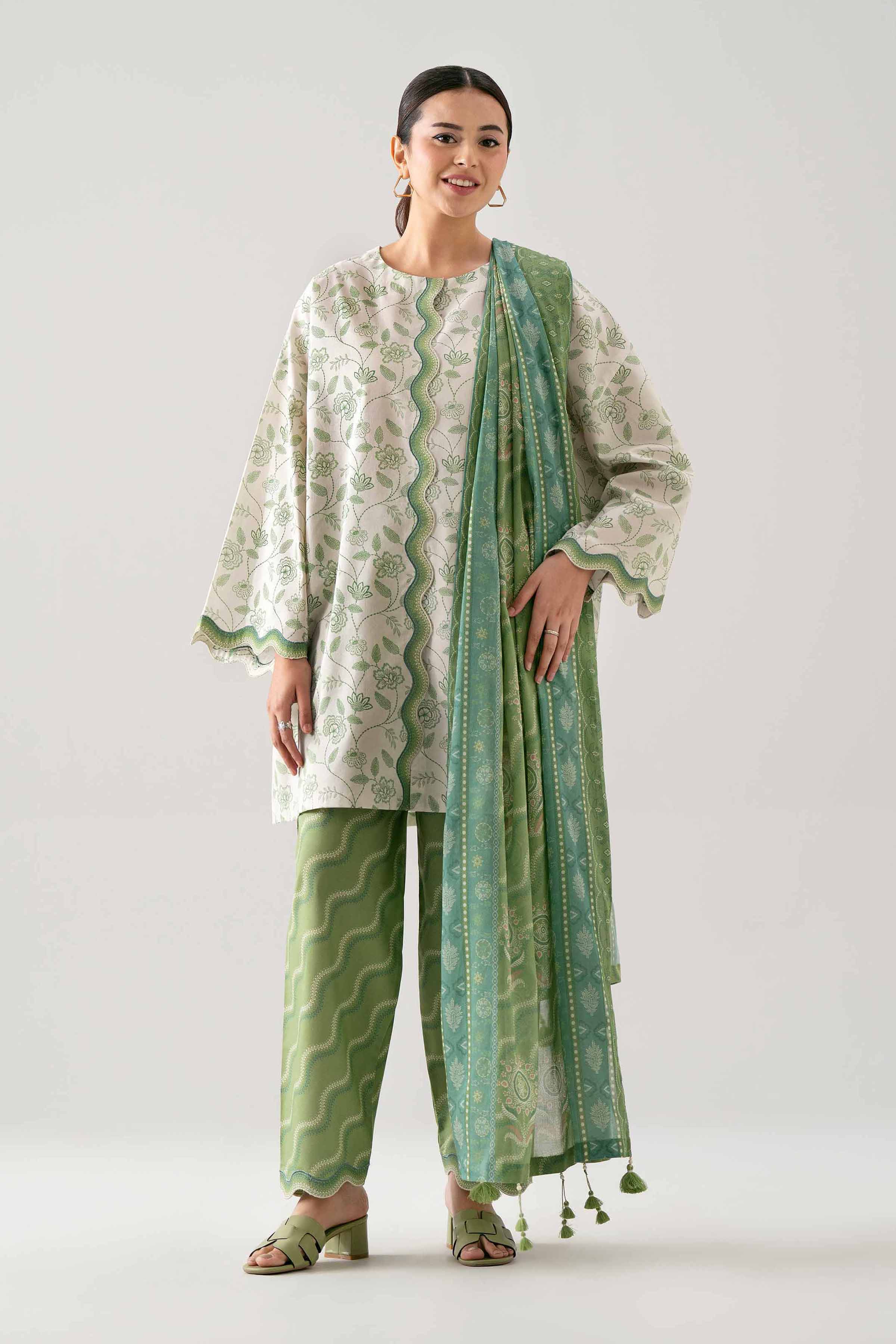 3 Piece - Printed Suit - 42601188