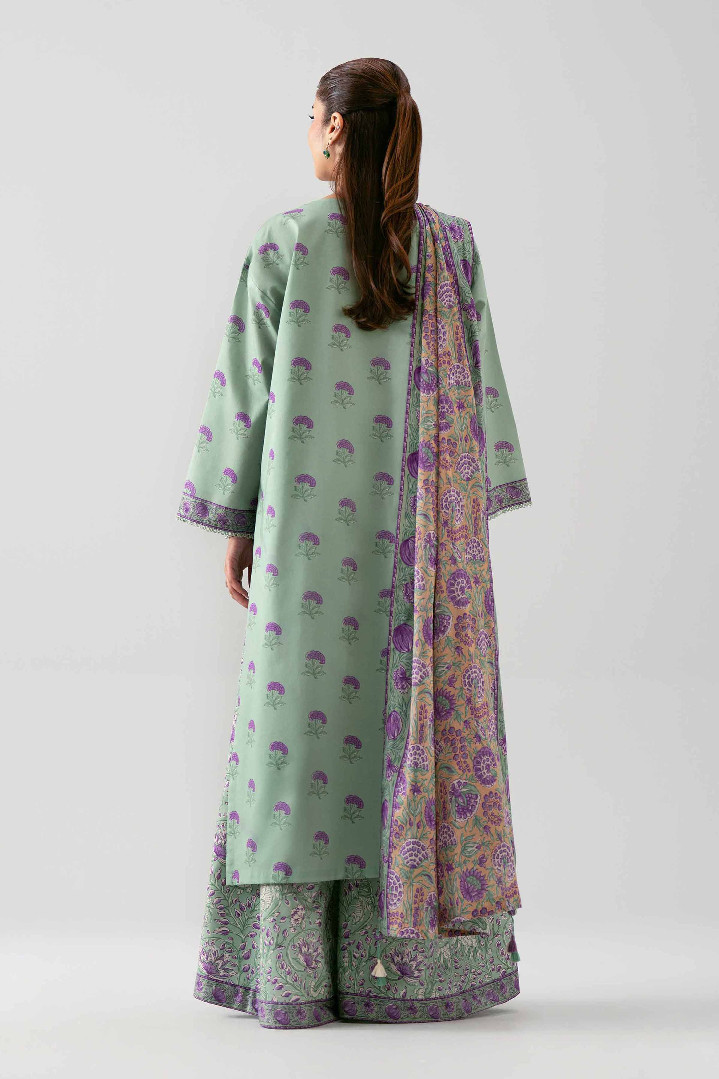 3 Piece - Printed Suit - 42601189 for Women - Unstitched Collection | Nishat | Shop Online