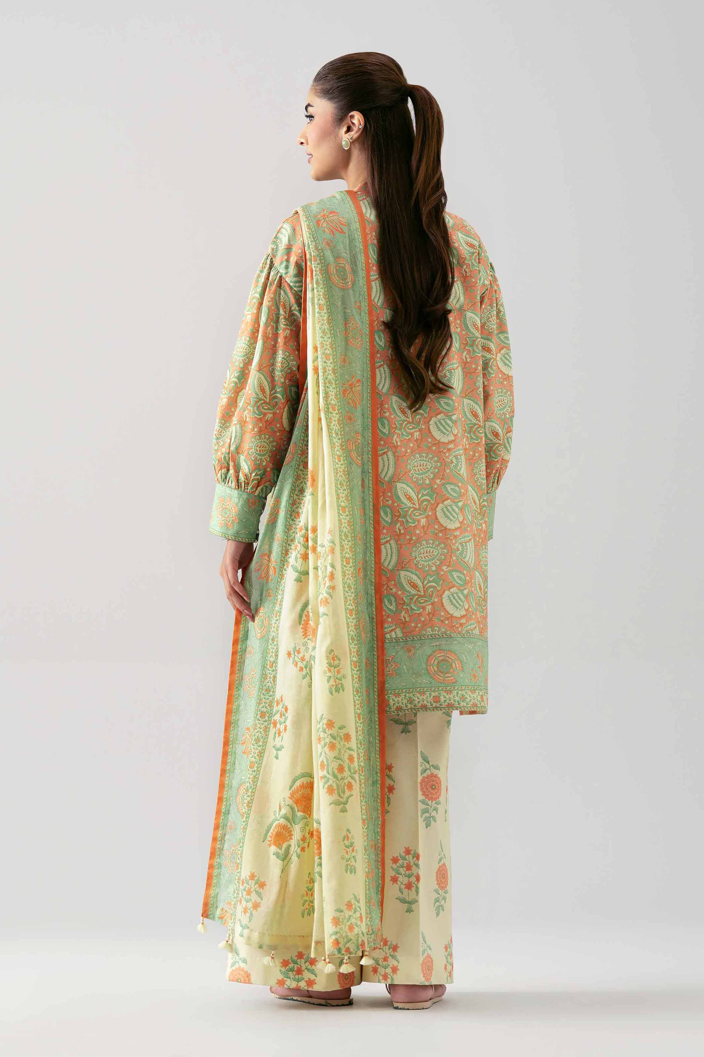 3 Piece - Printed Suit - 42601190 for Women - Unstitched Collection | Nishat | Shop Online