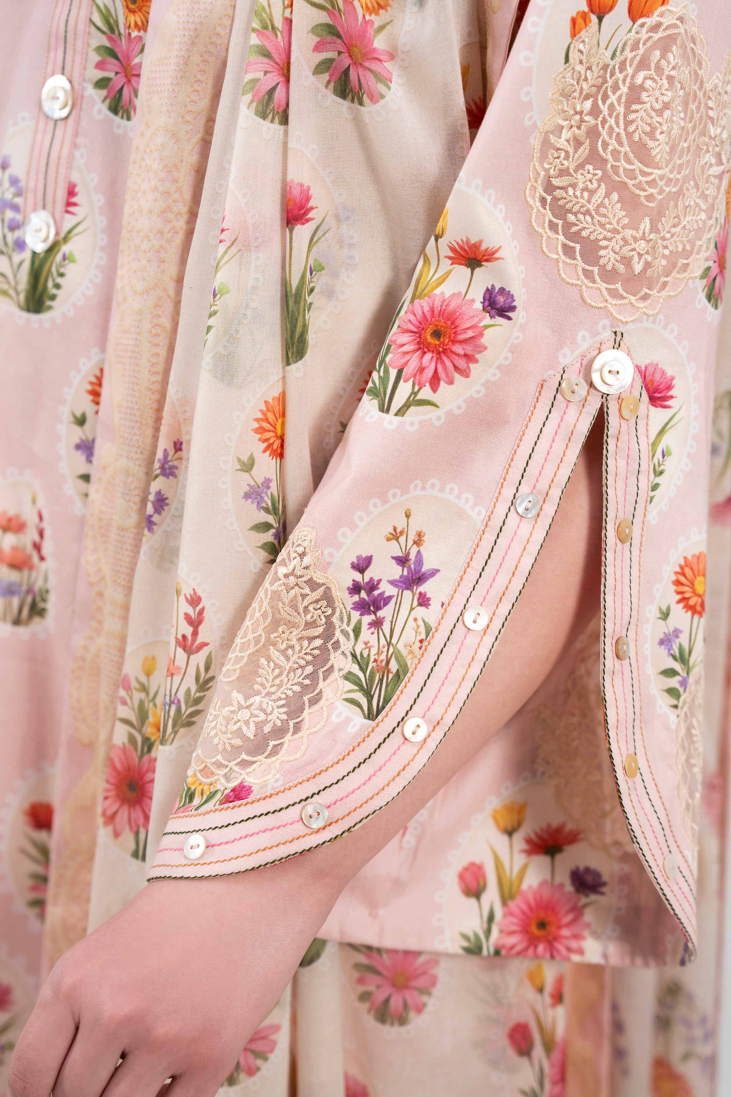 3 Piece - Digital Printed Embroidered Suit - 42601196 for Women - Unstitched Collection | Nishat | Shop Online