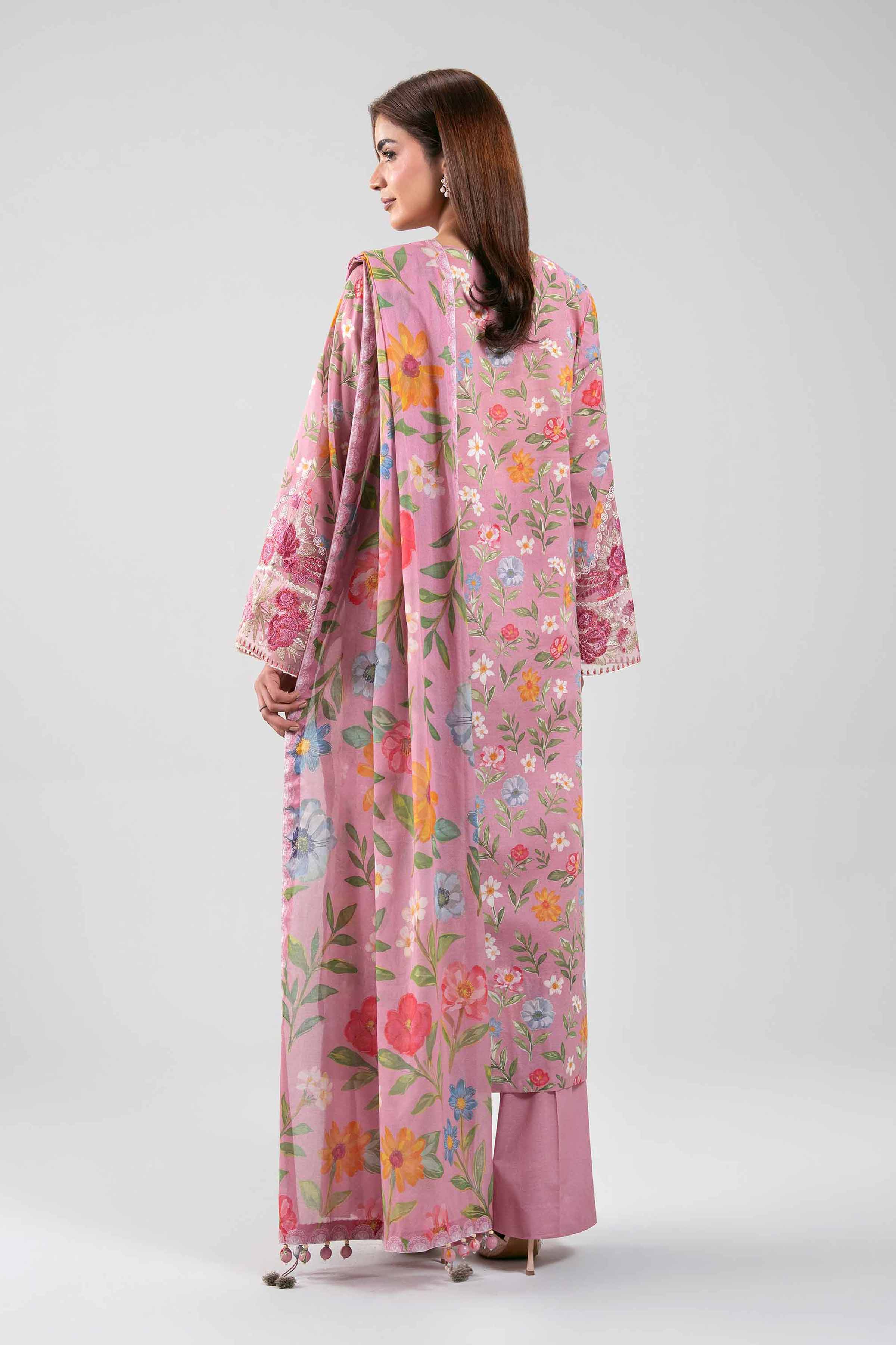 3 Piece - Embroidered Suit - 42601199 for Women - Unstitched Collection | Nishat | Shop Online