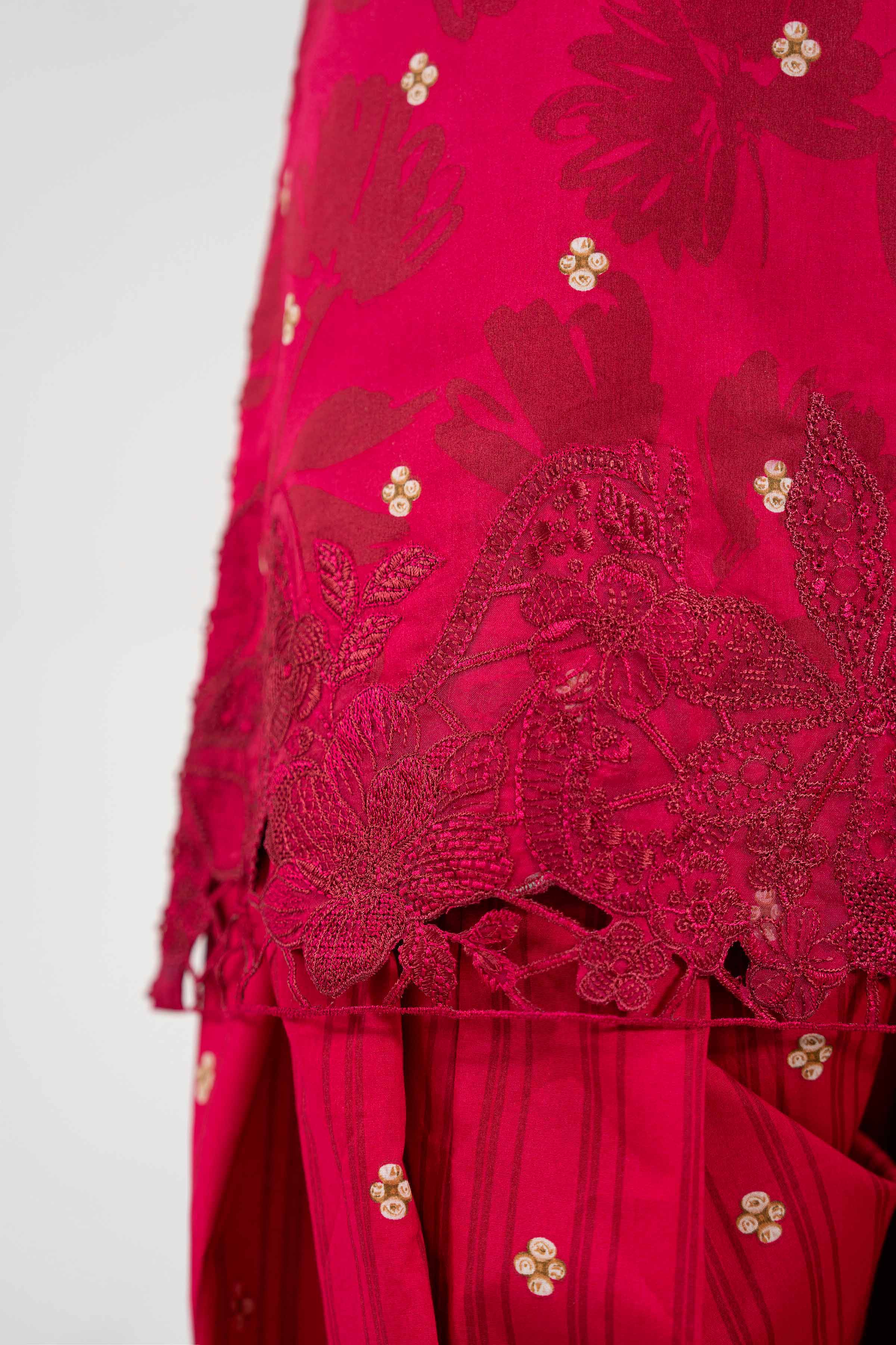 3 Piece - Digital Printed Embroidered Suit - 42601202 for Women - Unstitched Collection | Nishat | Shop Online