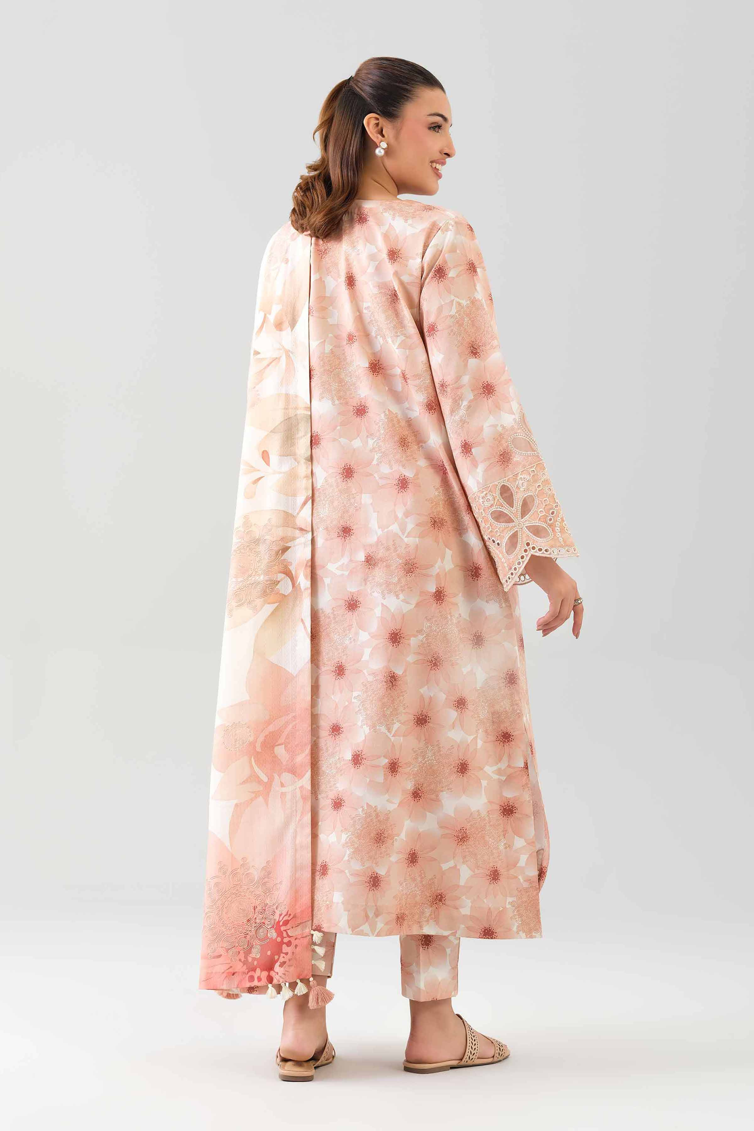 3 Piece - Digital Printed Embroidered Suit - 42601203 for Women - Unstitched Collection | Nishat | Shop Online