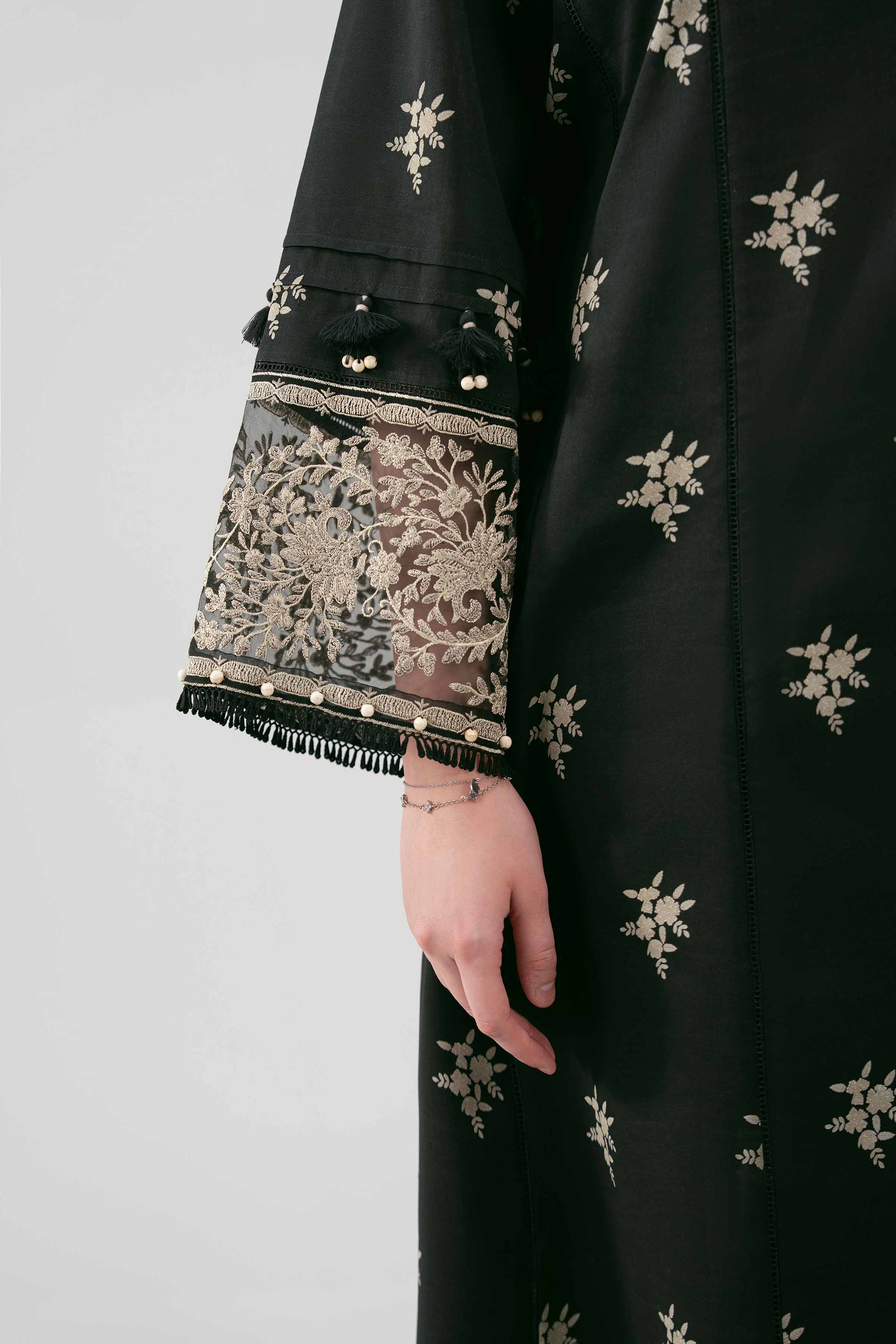 3 Piece - Digital Printed Embroidered Suit - 42601210