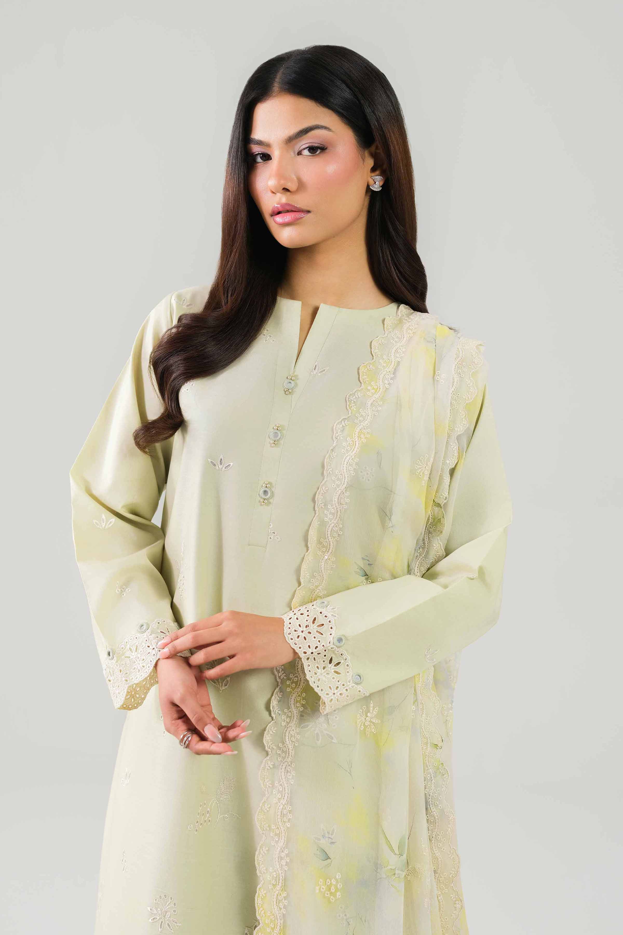 3 Piece - Digital Printed Embroidered Suit - 42601231 for Women - Unstitched Collection | Nishat | Shop Online