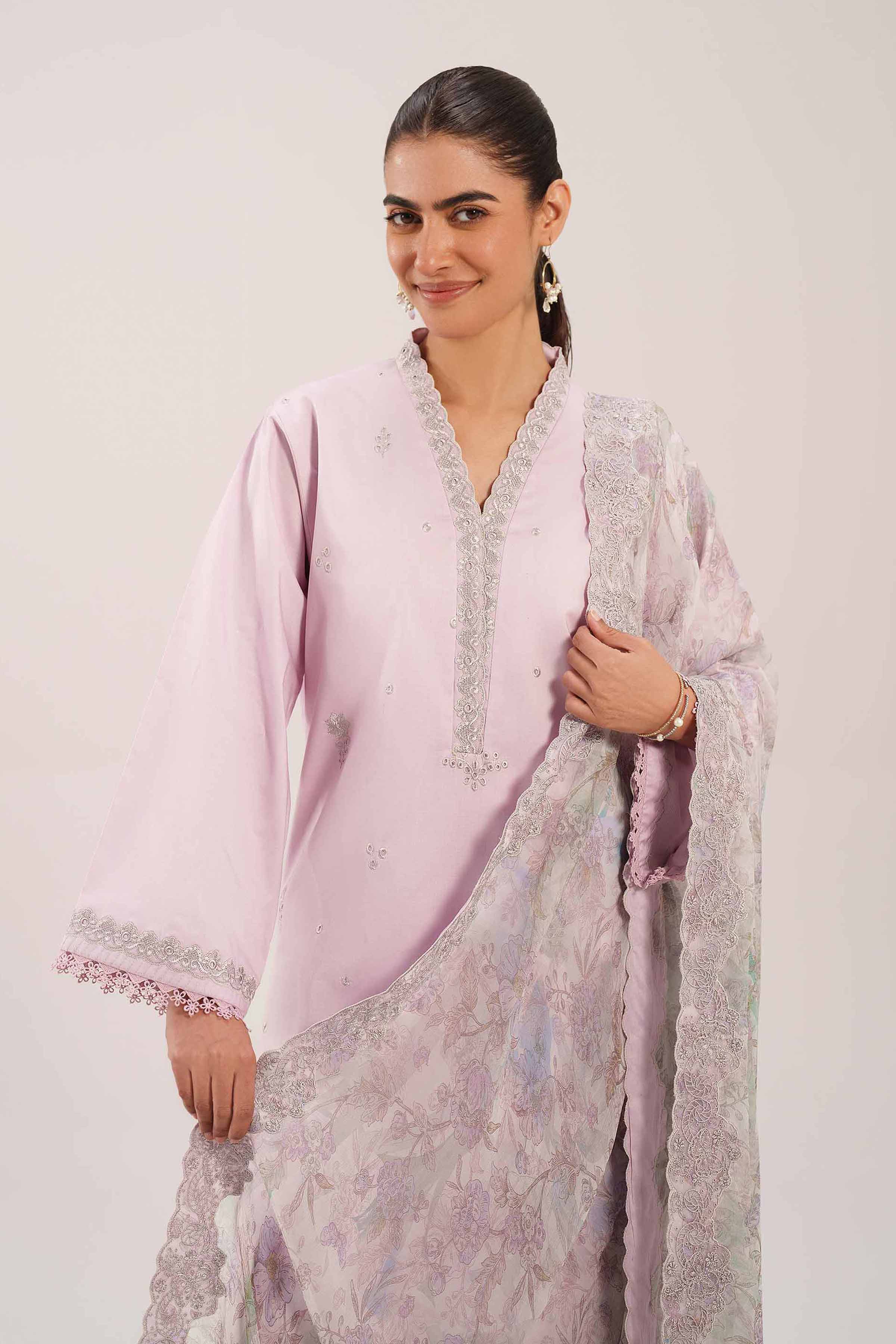 3 Piece - Digital Printed Embroidered Suit - 42601235 for Women - Unstitched Collection | Nishat | Shop Online