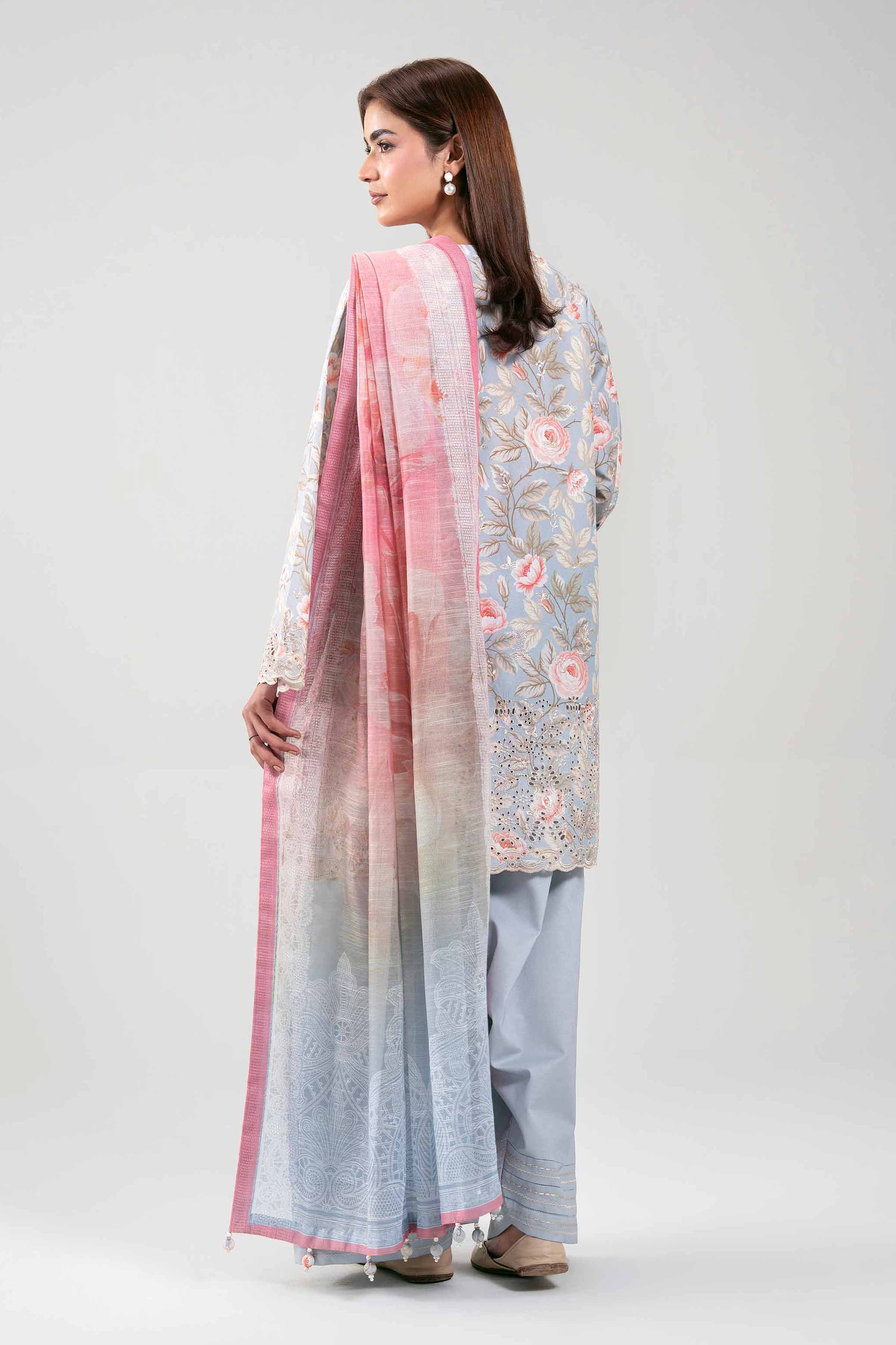 3 Piece - Embroidered Suit - 42601236 for Women - Unstitched Collection | Nishat | Shop Online