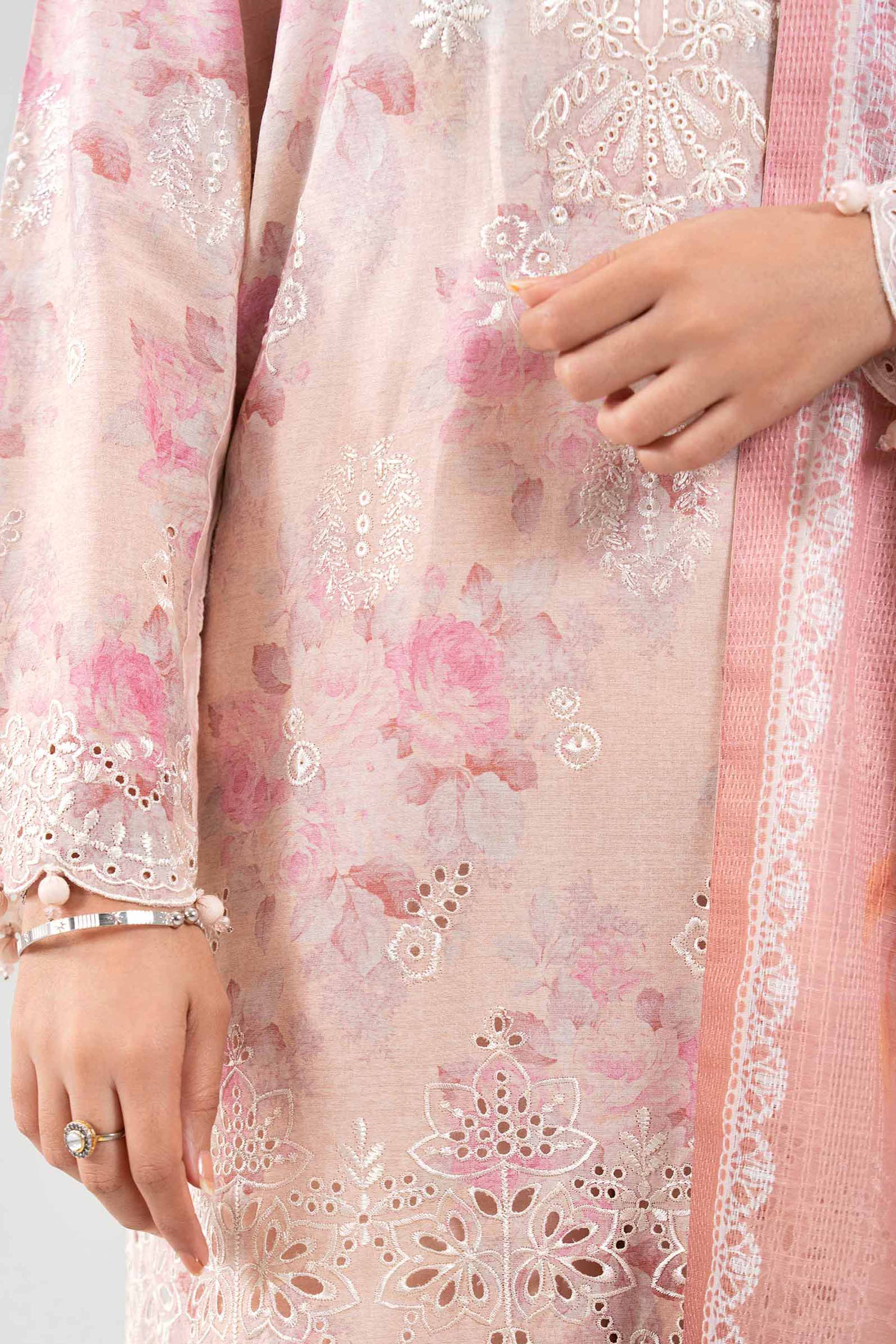 3 Piece - Embroidered Suit - 42601237 for Women - Unstitched Collection | Nishat | Shop Online