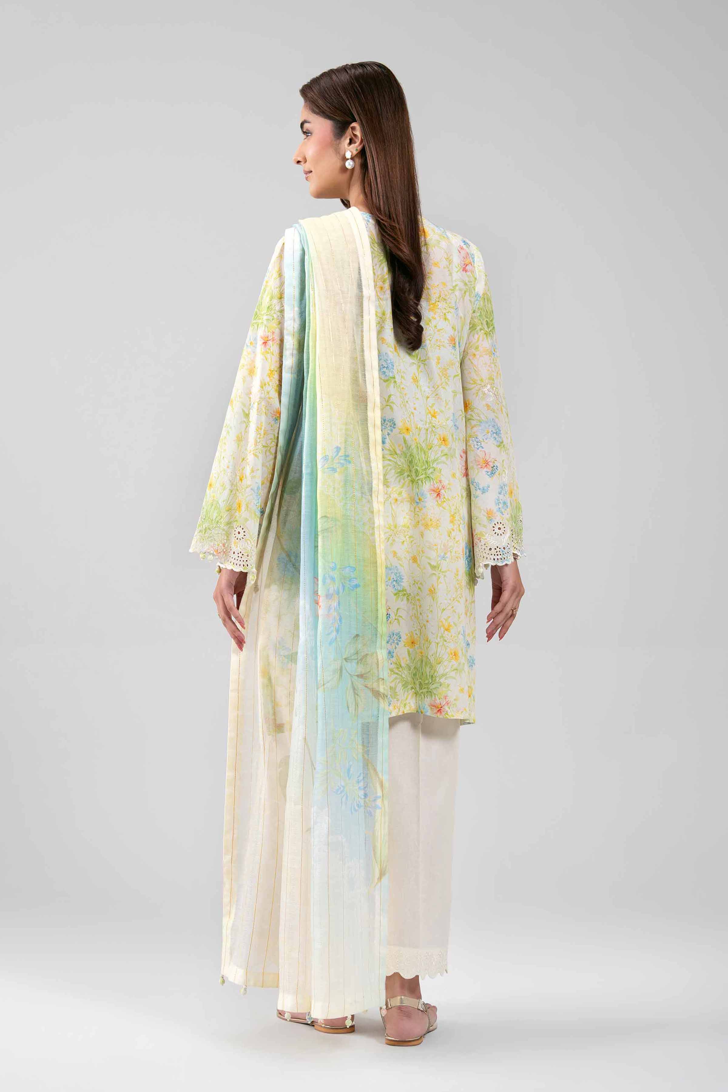 3 Piece - Embroidered Suit - 42601238 for Women - Unstitched Collection | Nishat | Shop Online