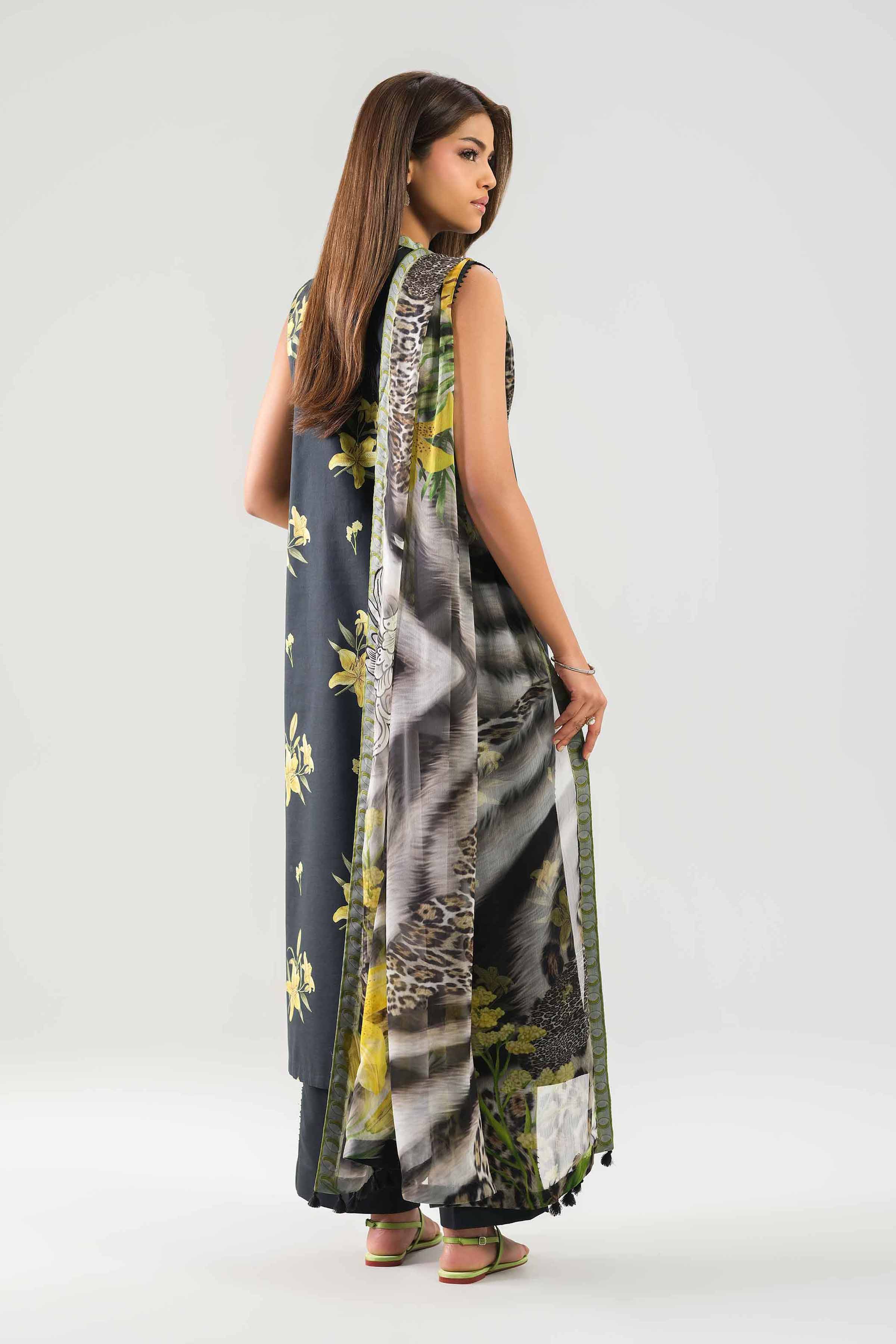 3 Piece - Digital Printed Suit - 42601241 for Women - Unstitched Collection | Nishat | Shop Online