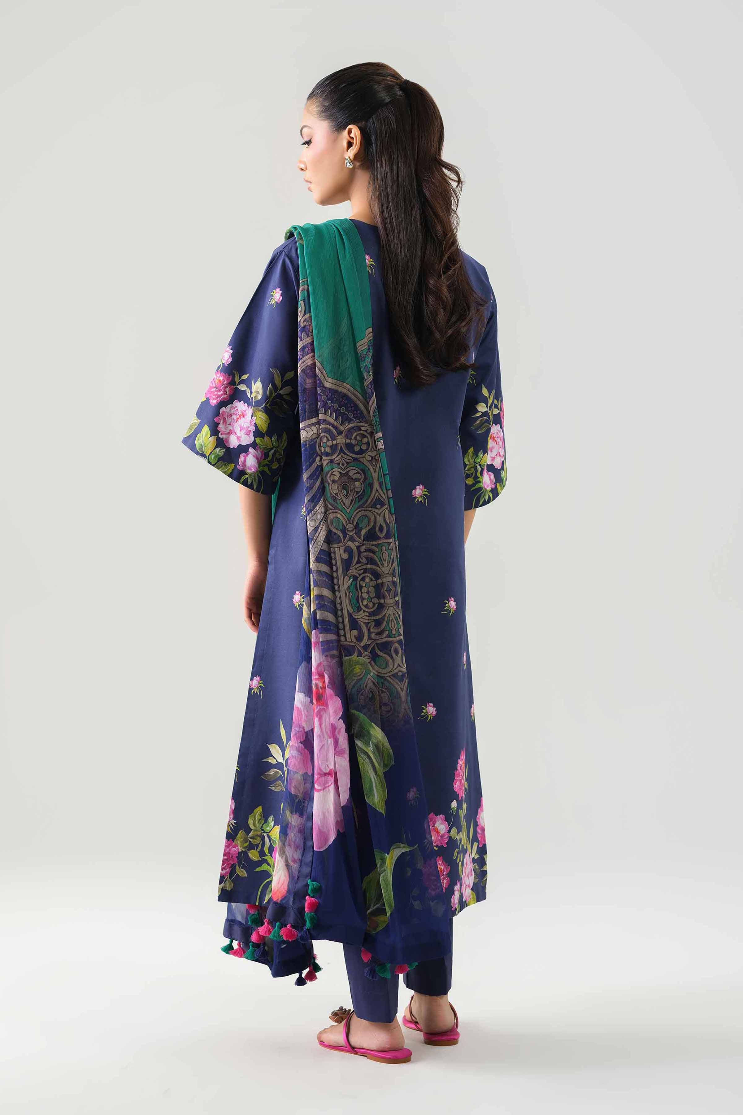 3 Piece - Digital Printed Suit - 42601243 for Women - Unstitched Collection | Nishat | Shop Online