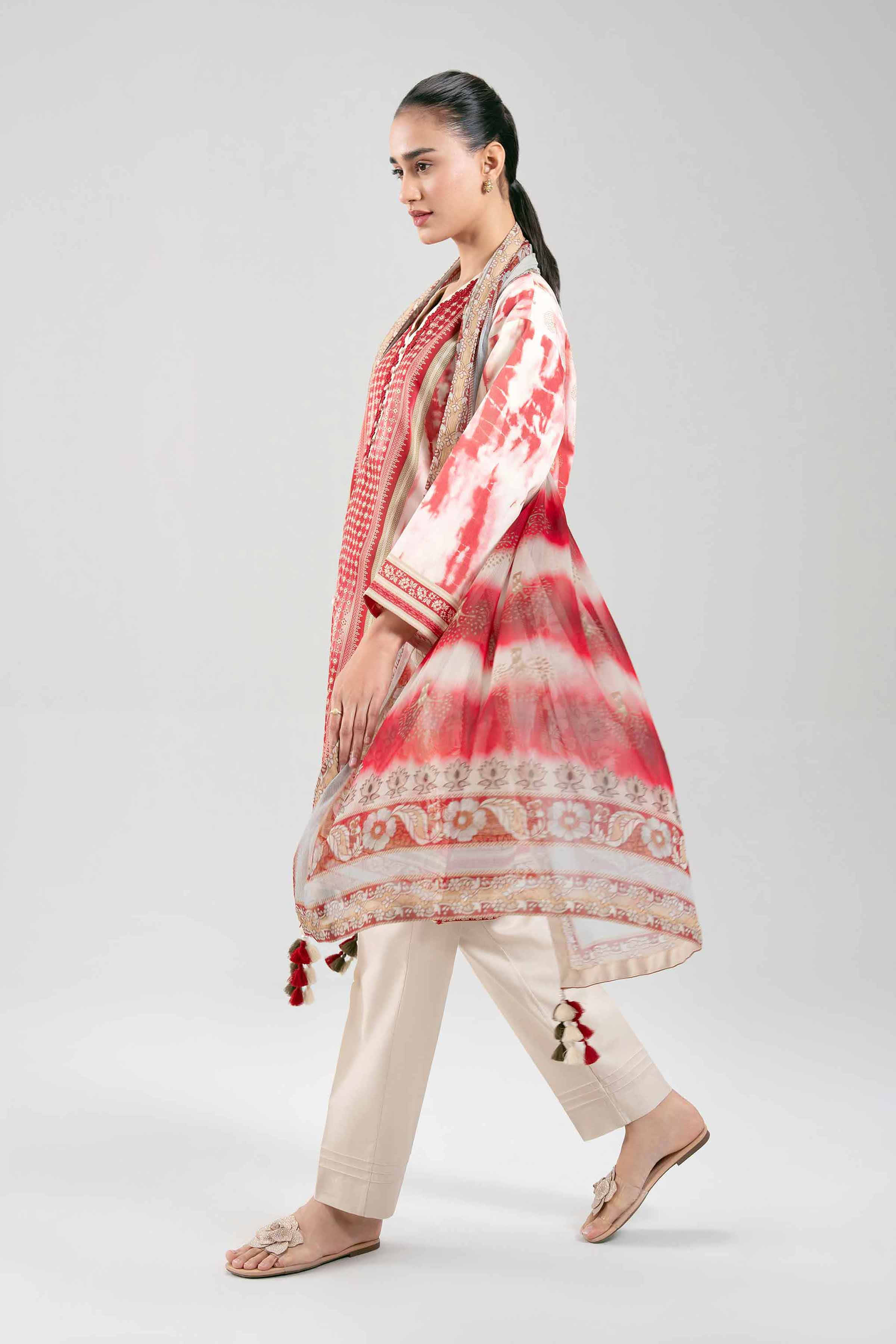 3 Piece - Digital Printed Suit - 42601244 for Women - Unstitched Collection | Nishat | Shop Online