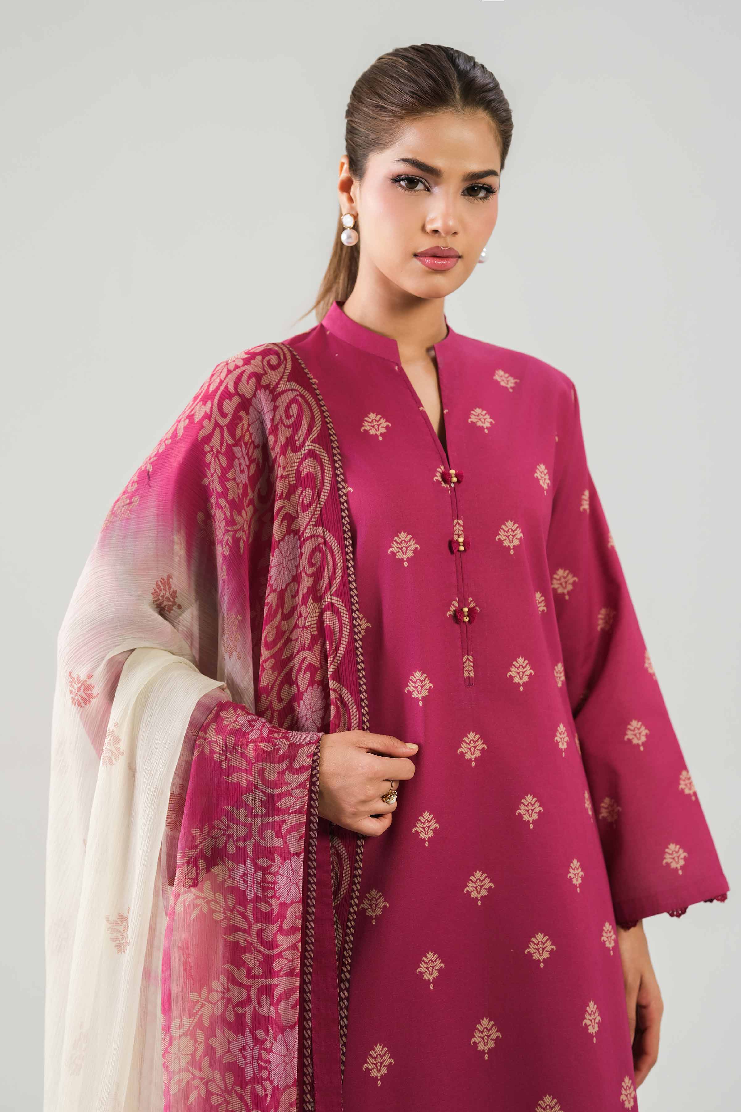 3 Piece - Digital Printed Suit - 42601247 for Women - Unstitched Collection | Nishat | Shop Online