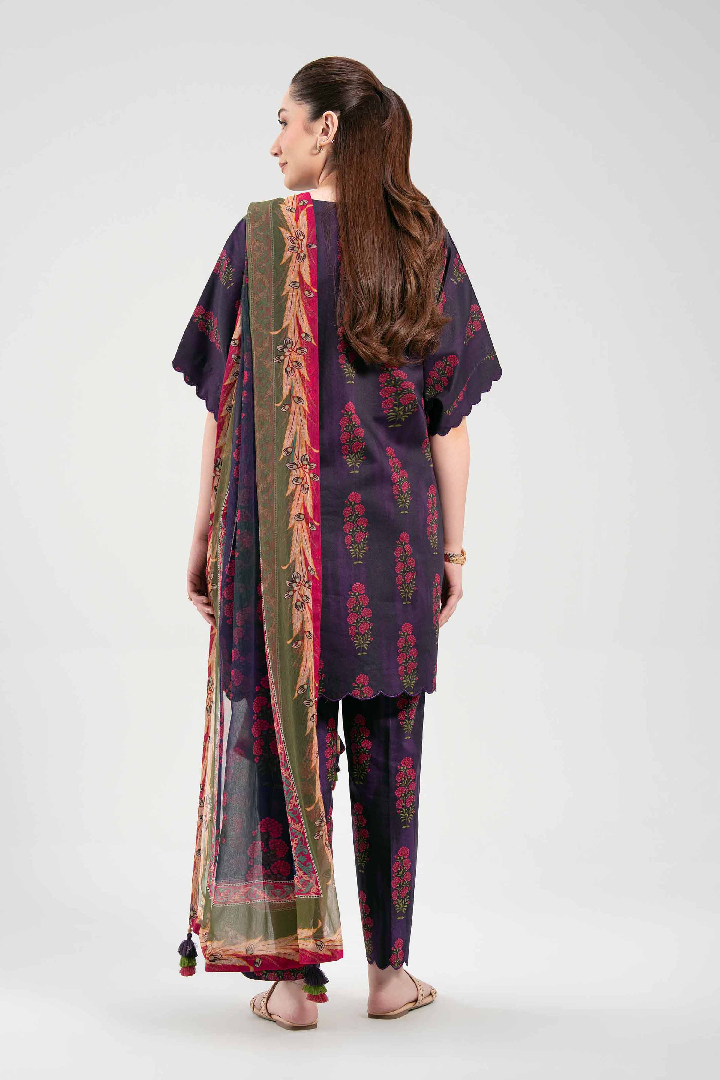 3 Piece - Digital Printed Suit - 42601259 for Women - Unstitched Collection | Nishat | Shop Online
