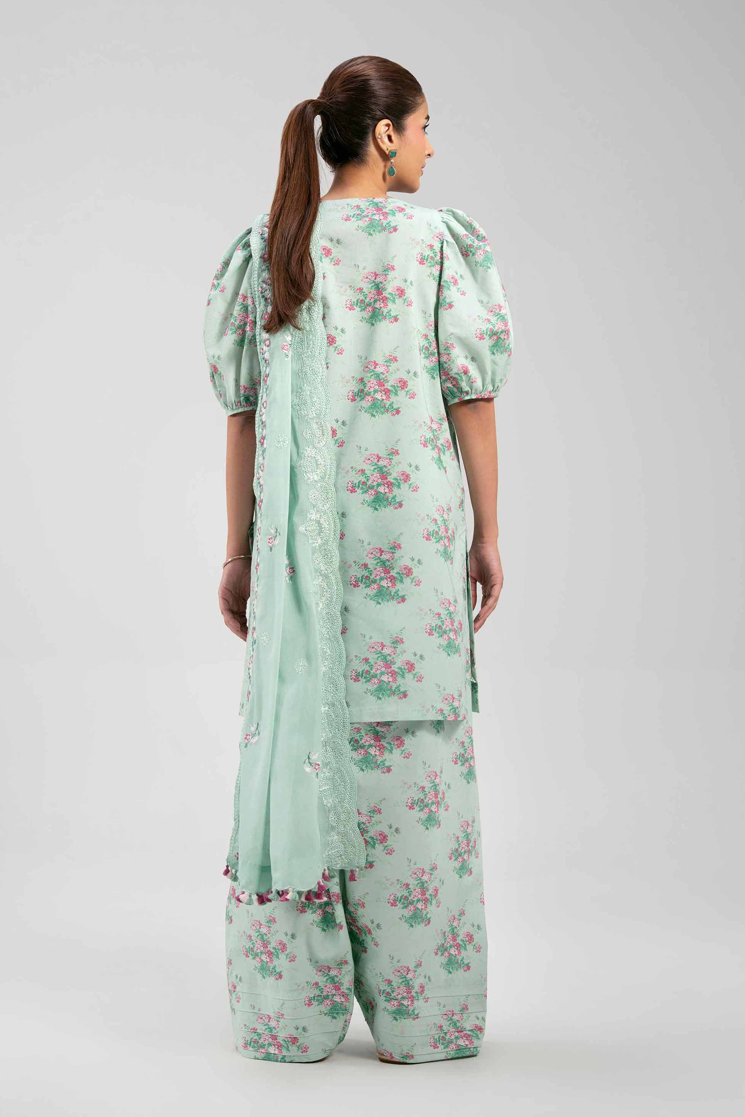 3 Piece - Printed Embroidered Suit - 42601262 for Women - Unstitched Collection | Nishat | Shop Online