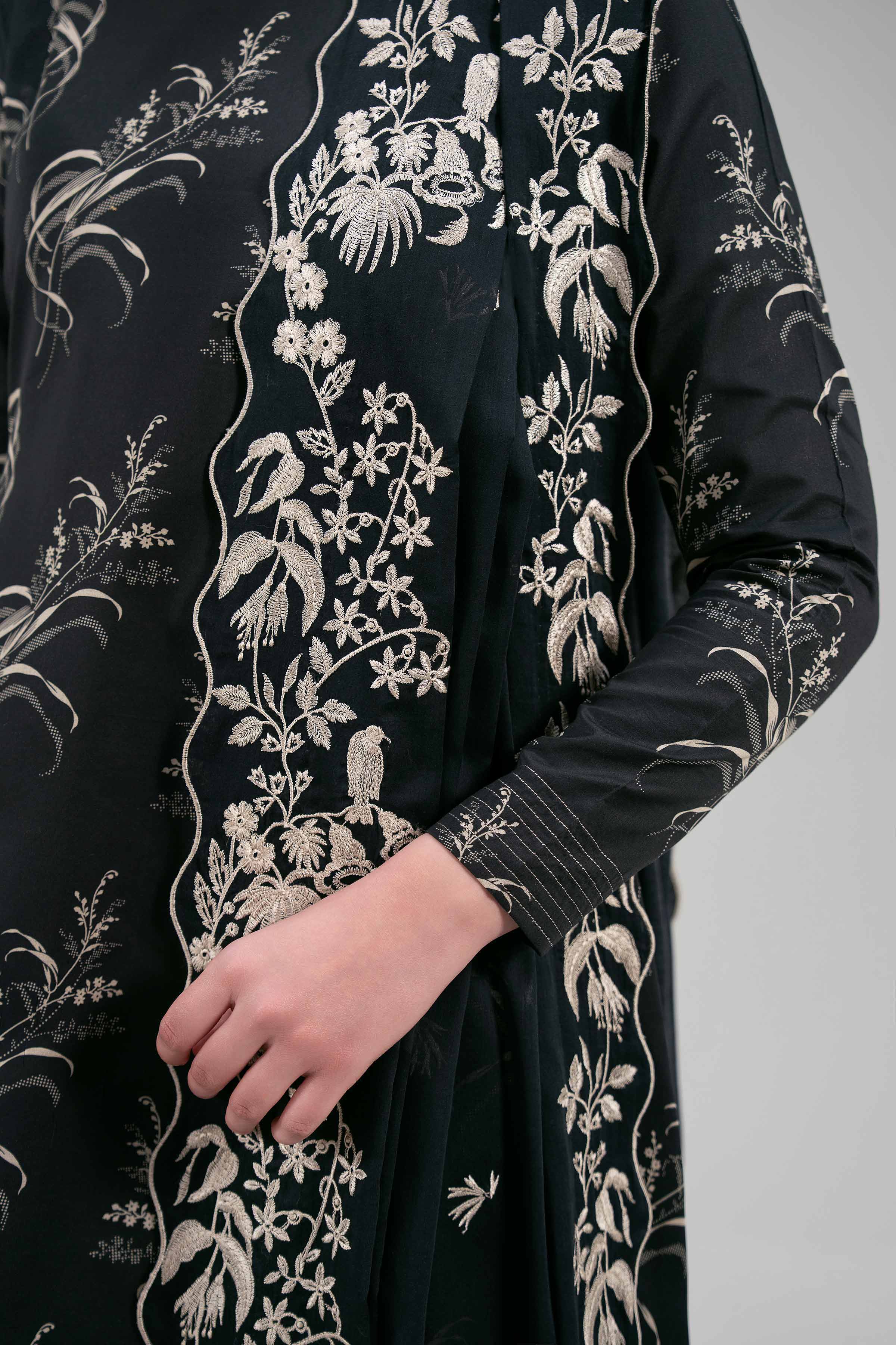 3 Piece - Printed Embroidered Suit - 42601267 for Women - Unstitched Collection | Nishat | Shop Online