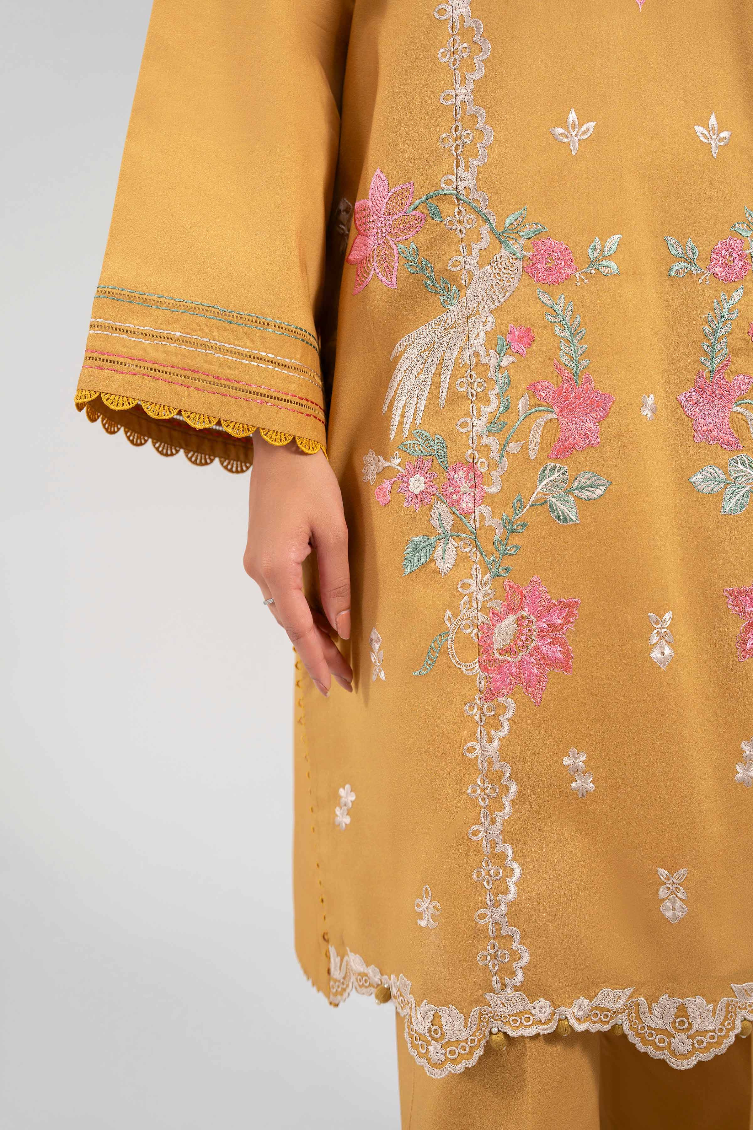 3 Piece - Printed Embroidered Suit - 42601271 for Women - Unstitched Collection | Nishat | Shop Online