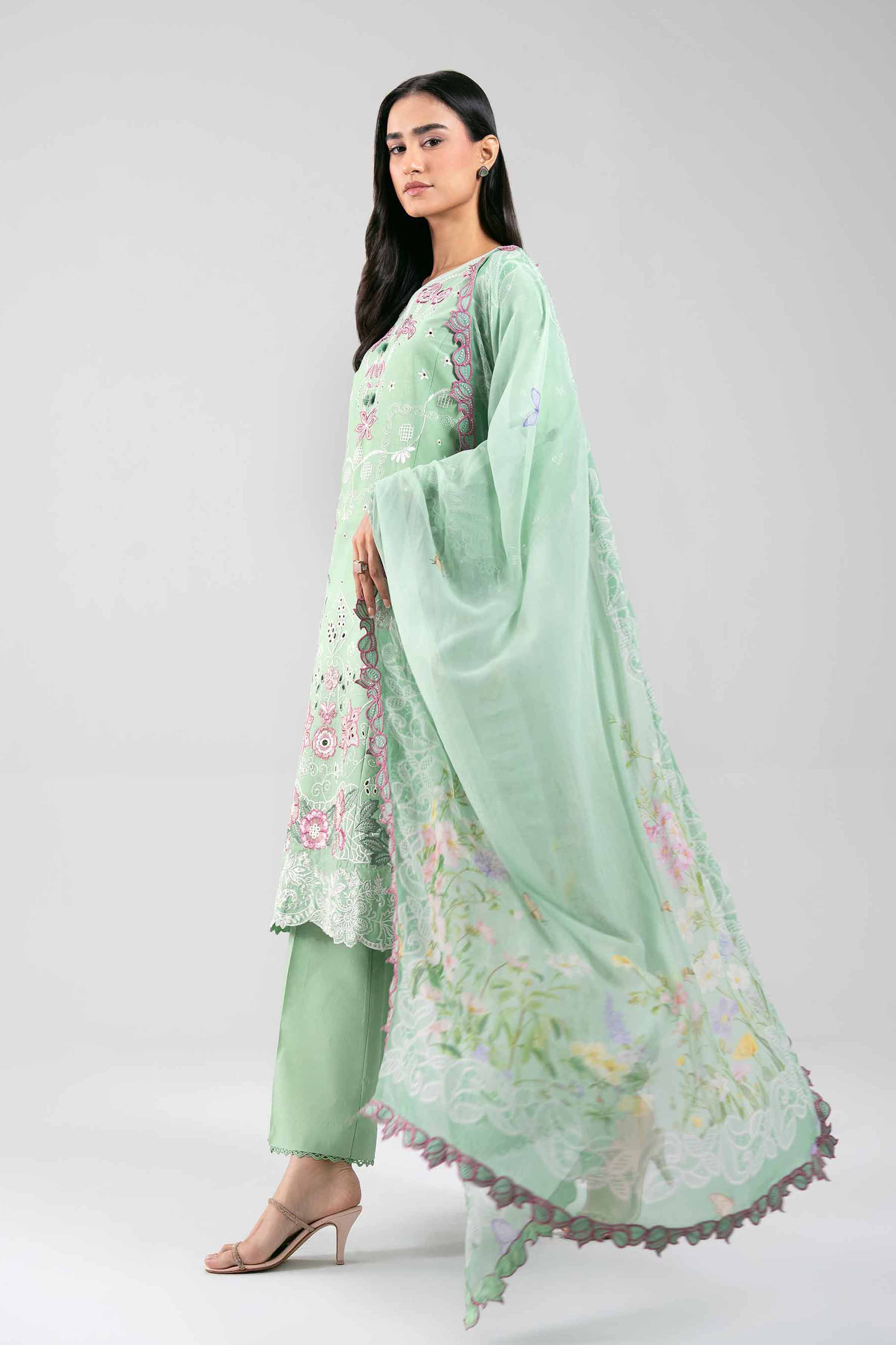 3 Piece - Embroidered Suit - 42601282 for Women - Unstitched Collection | Nishat | Shop Online