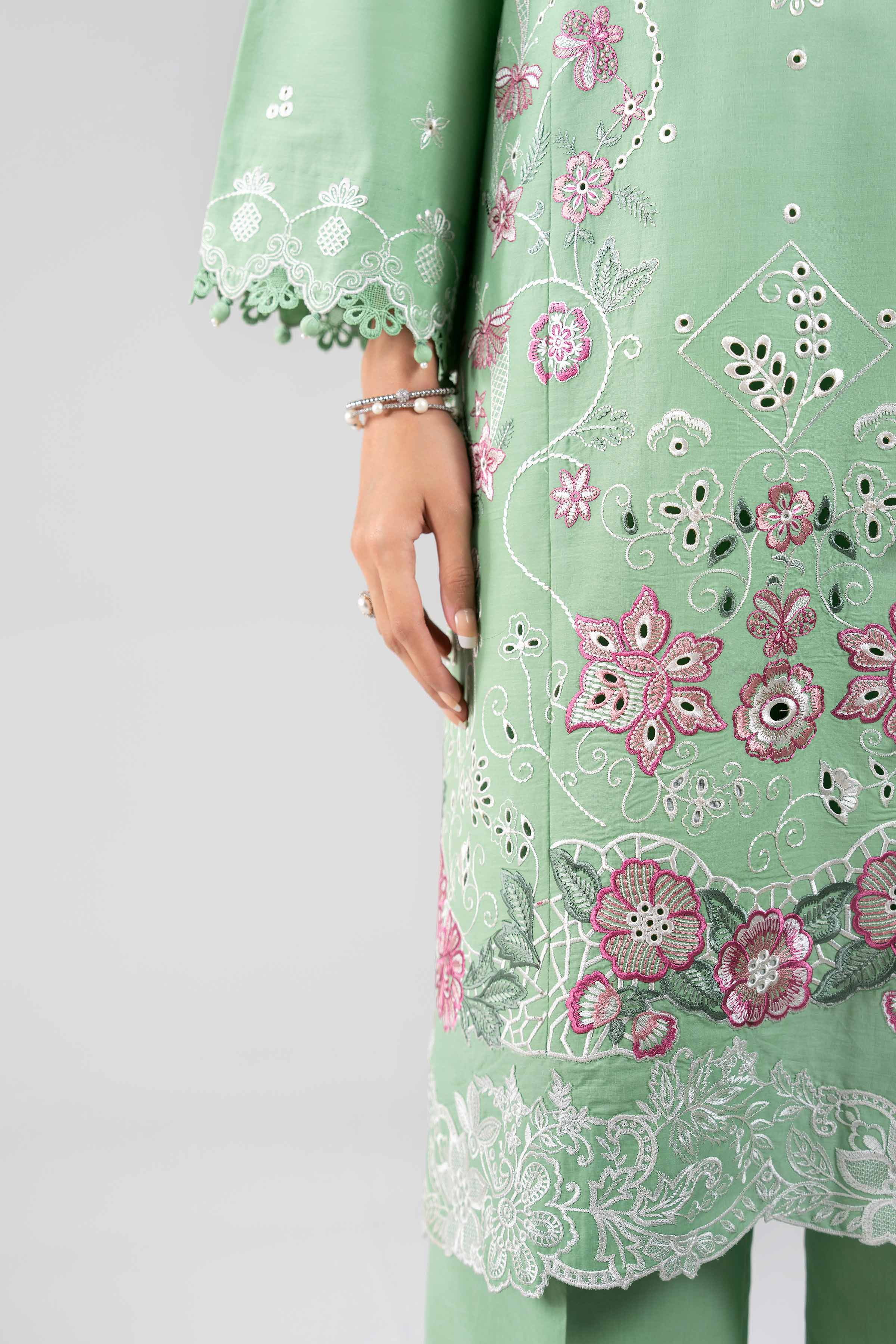 3 Piece - Embroidered Suit - 42601282 for Women - Unstitched Collection | Nishat | Shop Online