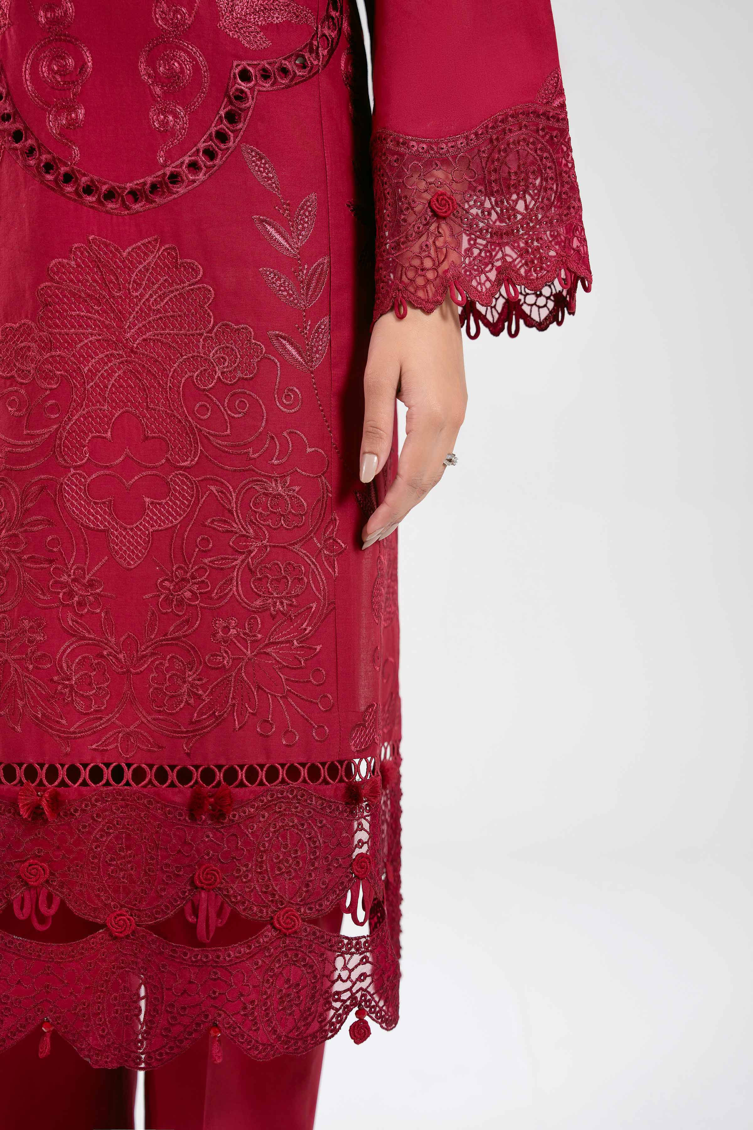 3 Piece - Embroidered Suit - 42601285 for Women - Unstitched Collection | Nishat | Shop Online