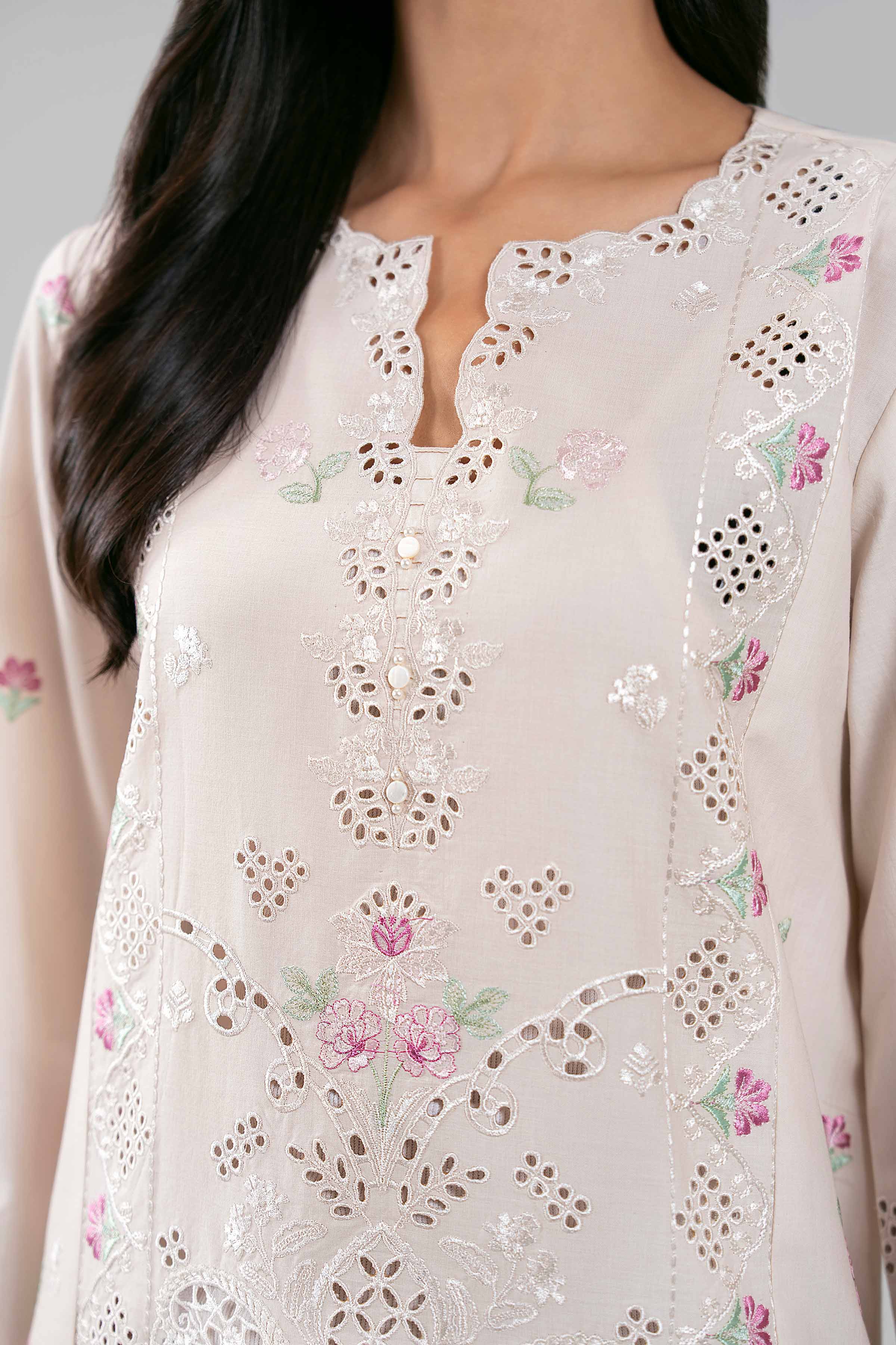 3 Piece - Embroidered Suit - 42601287 for Women - Unstitched Collection | Nishat | Shop Online