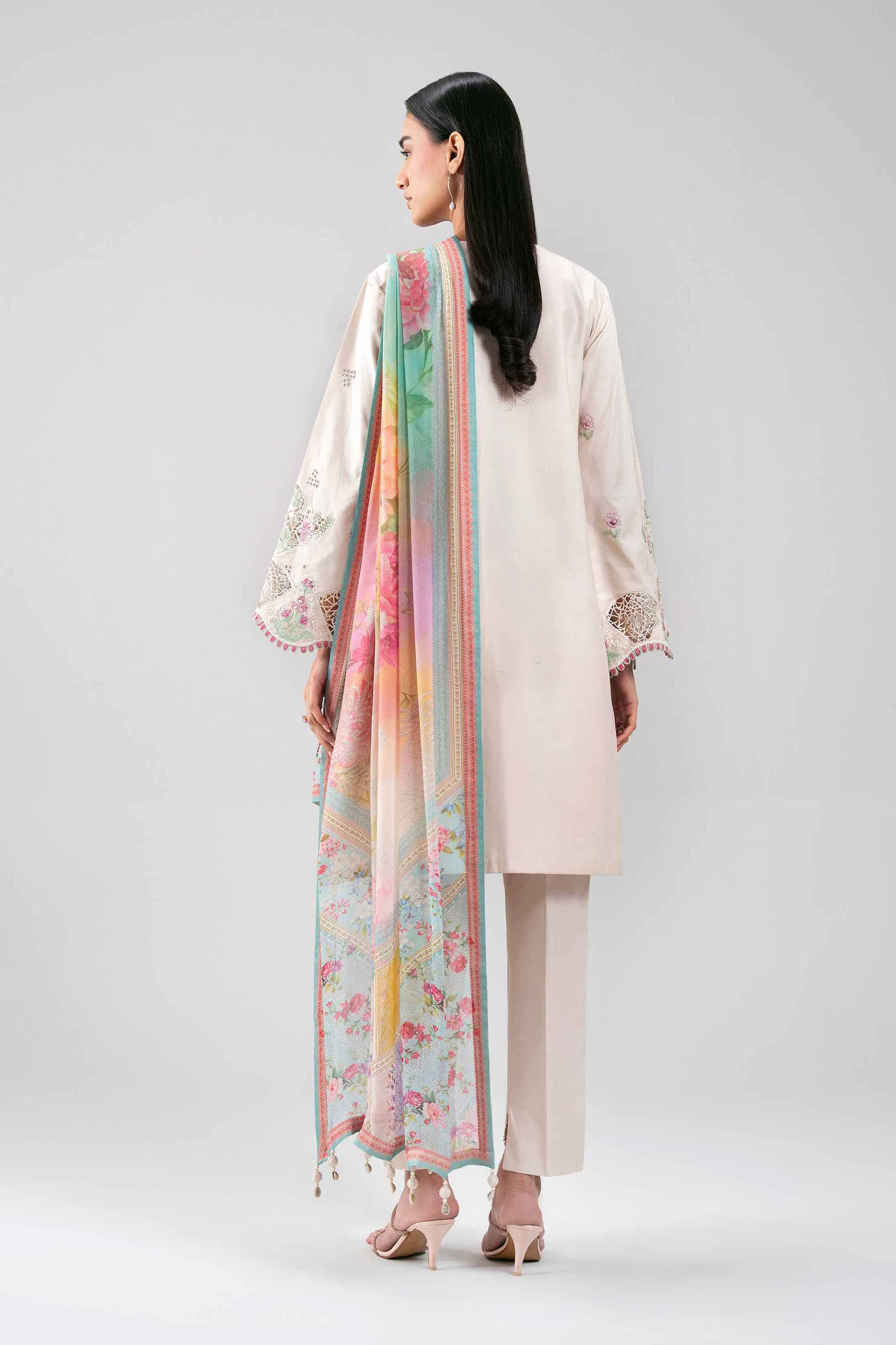 3 Piece - Embroidered Suit - 42601287 for Women - Unstitched Collection | Nishat | Shop Online