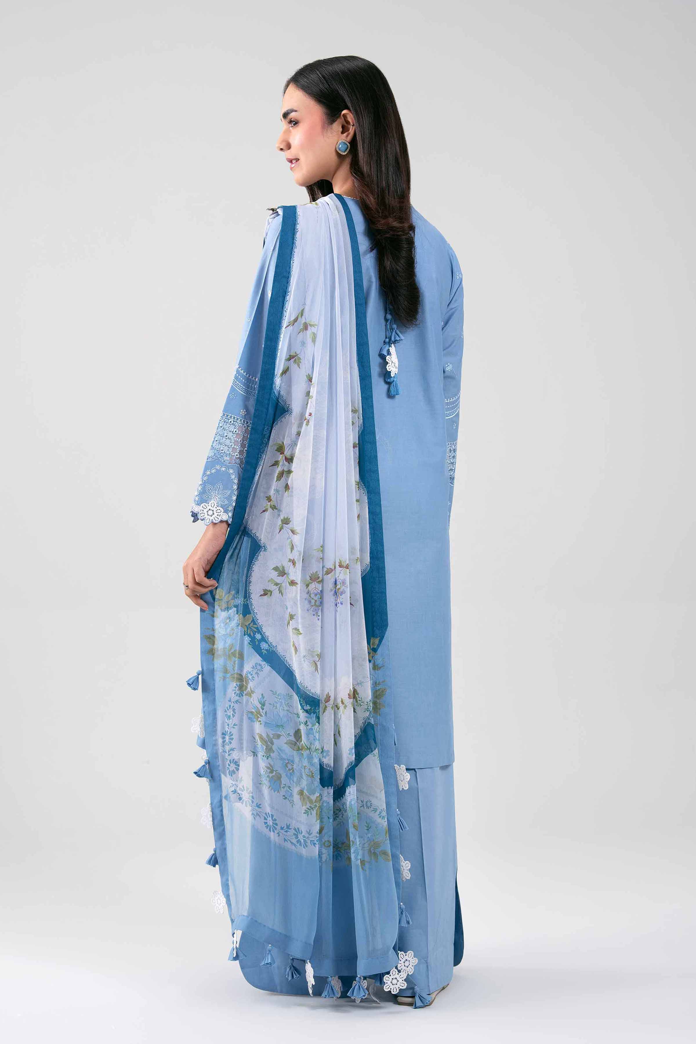 3 Piece - Embroidered Suit - 42601290 for Women - Unstitched Collection | Nishat | Shop Online