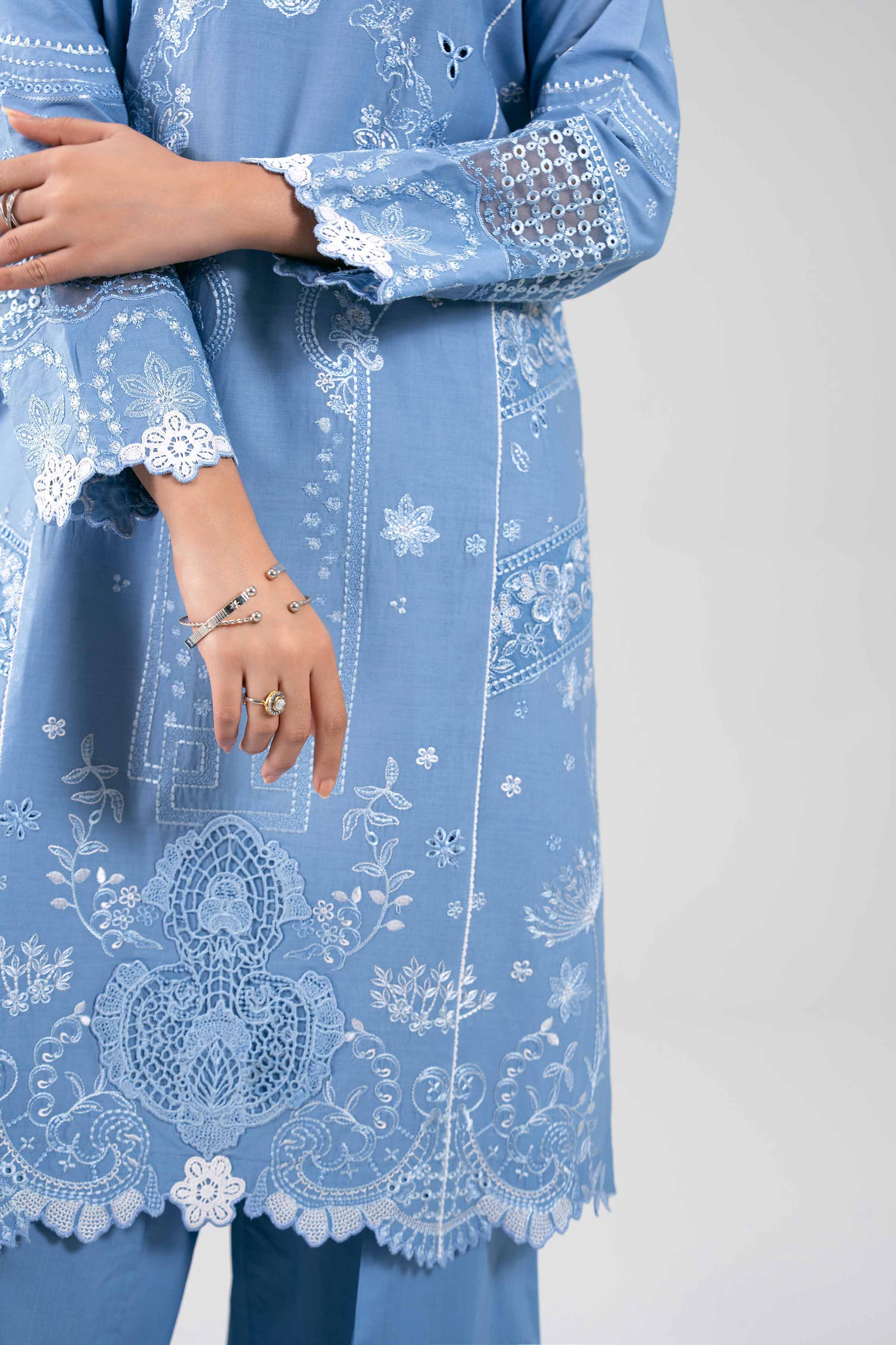 3 Piece - Embroidered Suit - 42601290 for Women - Unstitched Collection | Nishat | Shop Online