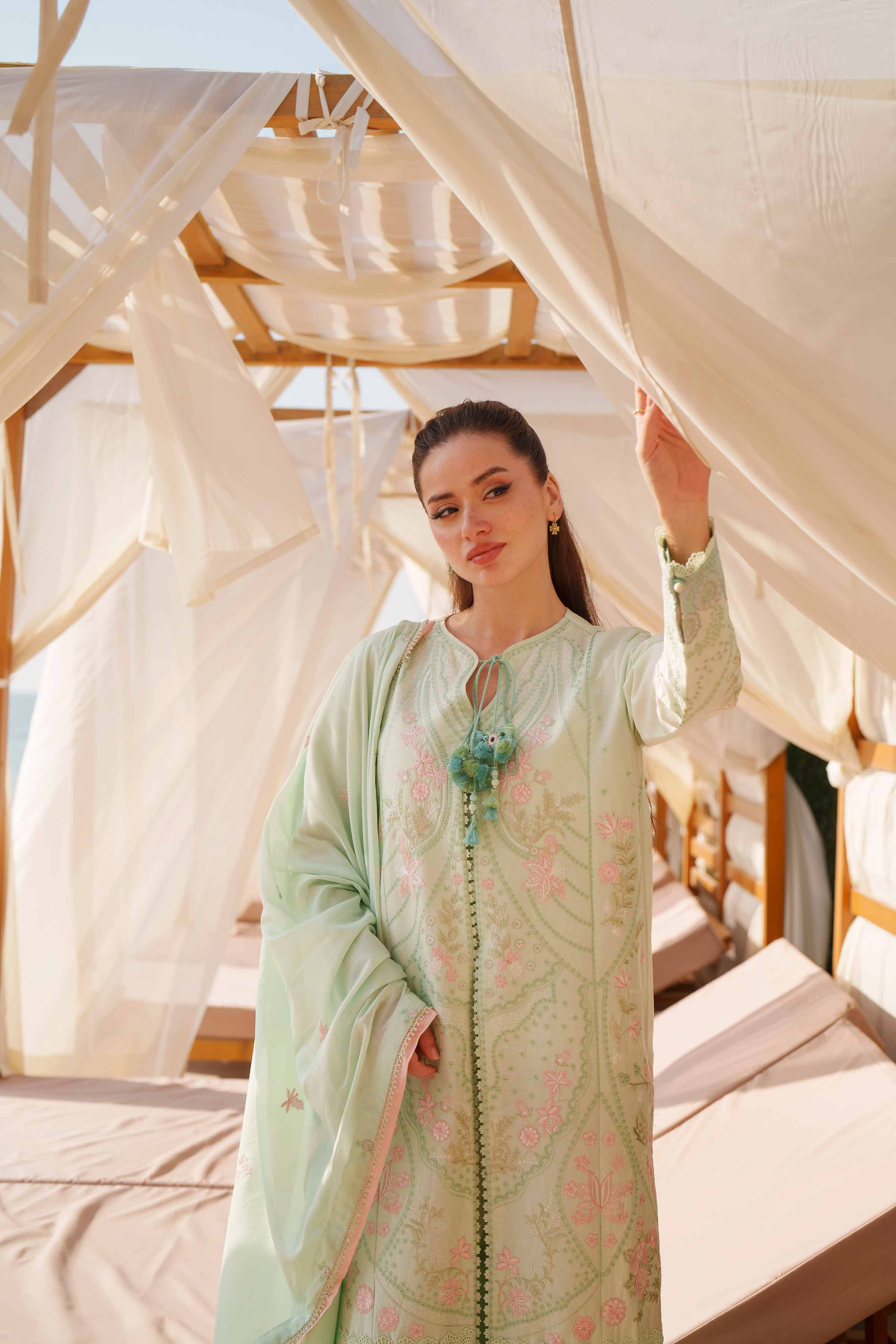 3 Piece - Embroidered Suit - 42601291 for Women - Unstitched Collection | Nishat | Shop Online