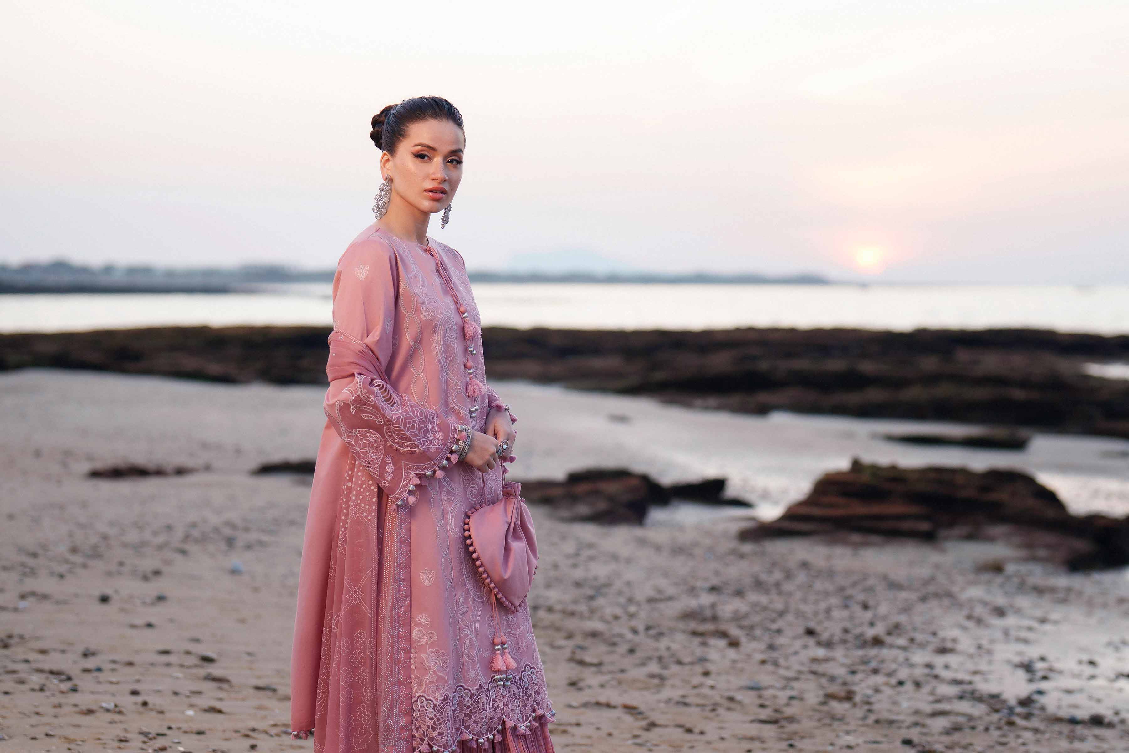 3 Piece - Embroidered Suit - 42601301 for Women - Unstitched Collection | Nishat | Shop Online