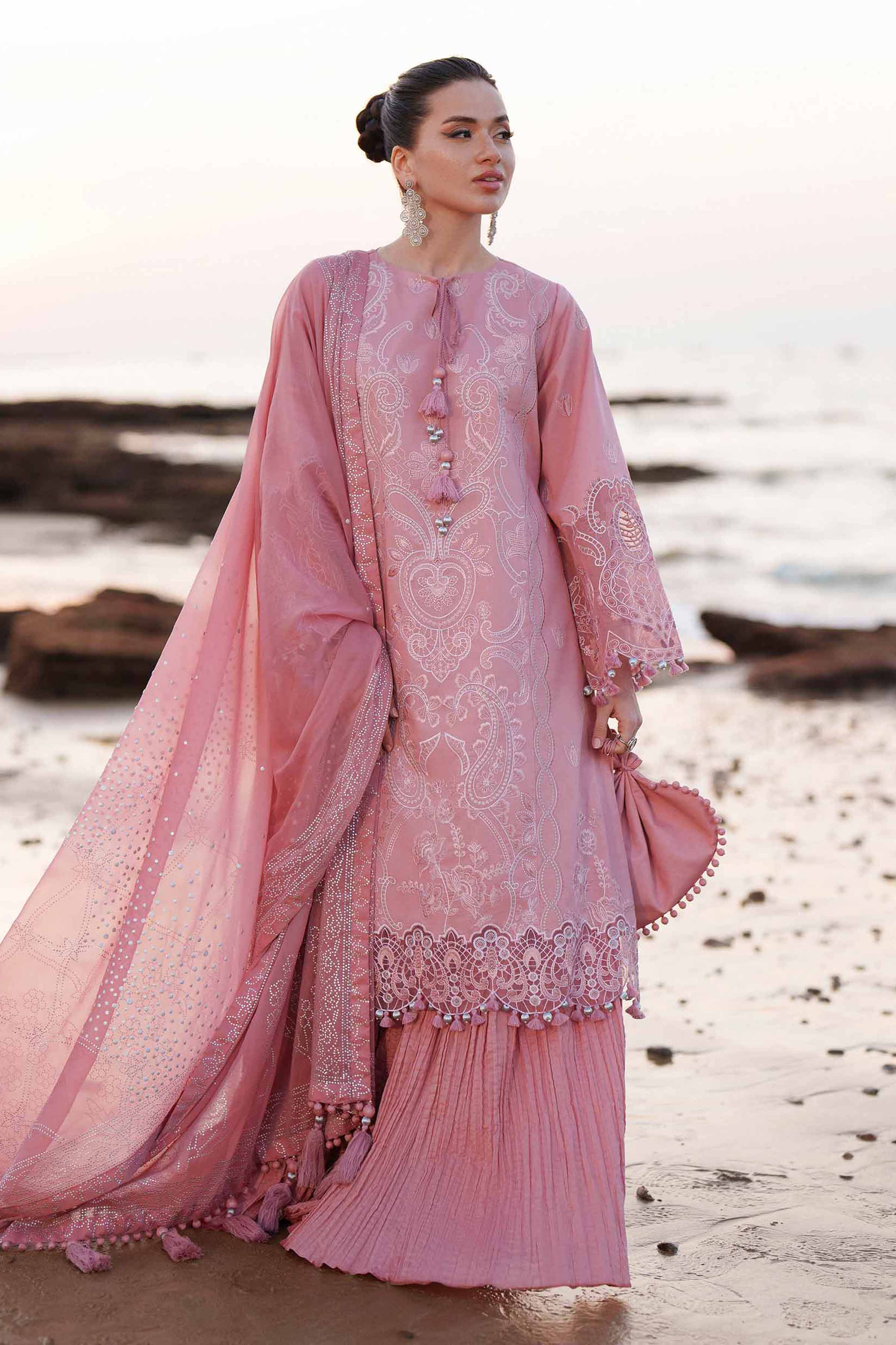 3 Piece - Embroidered Suit - 42601301 for Women - Unstitched Collection | Nishat | Shop Online