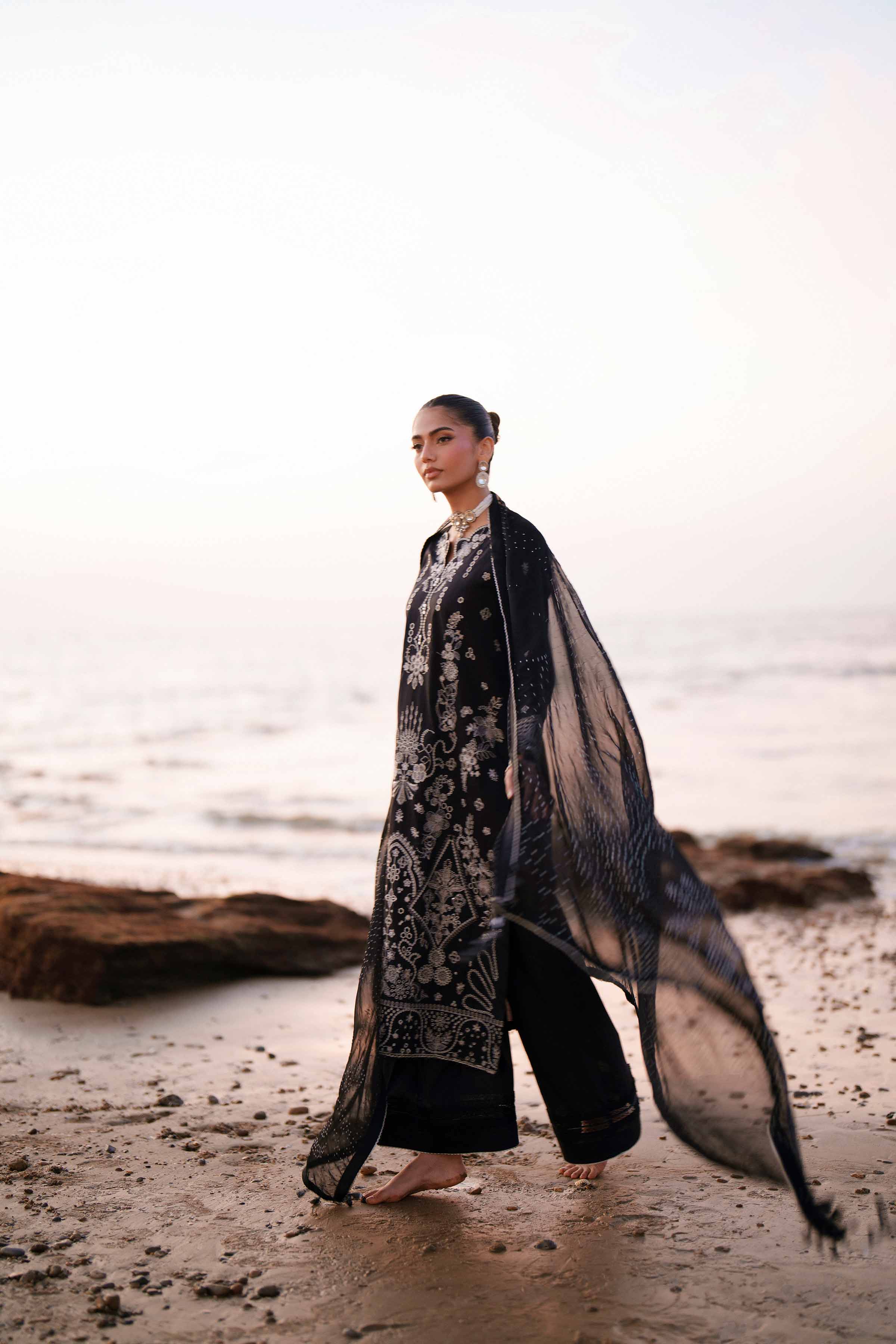 3 Piece - Embroidered Suit - 42601302 for Women - Unstitched Collection | Nishat | Shop Online