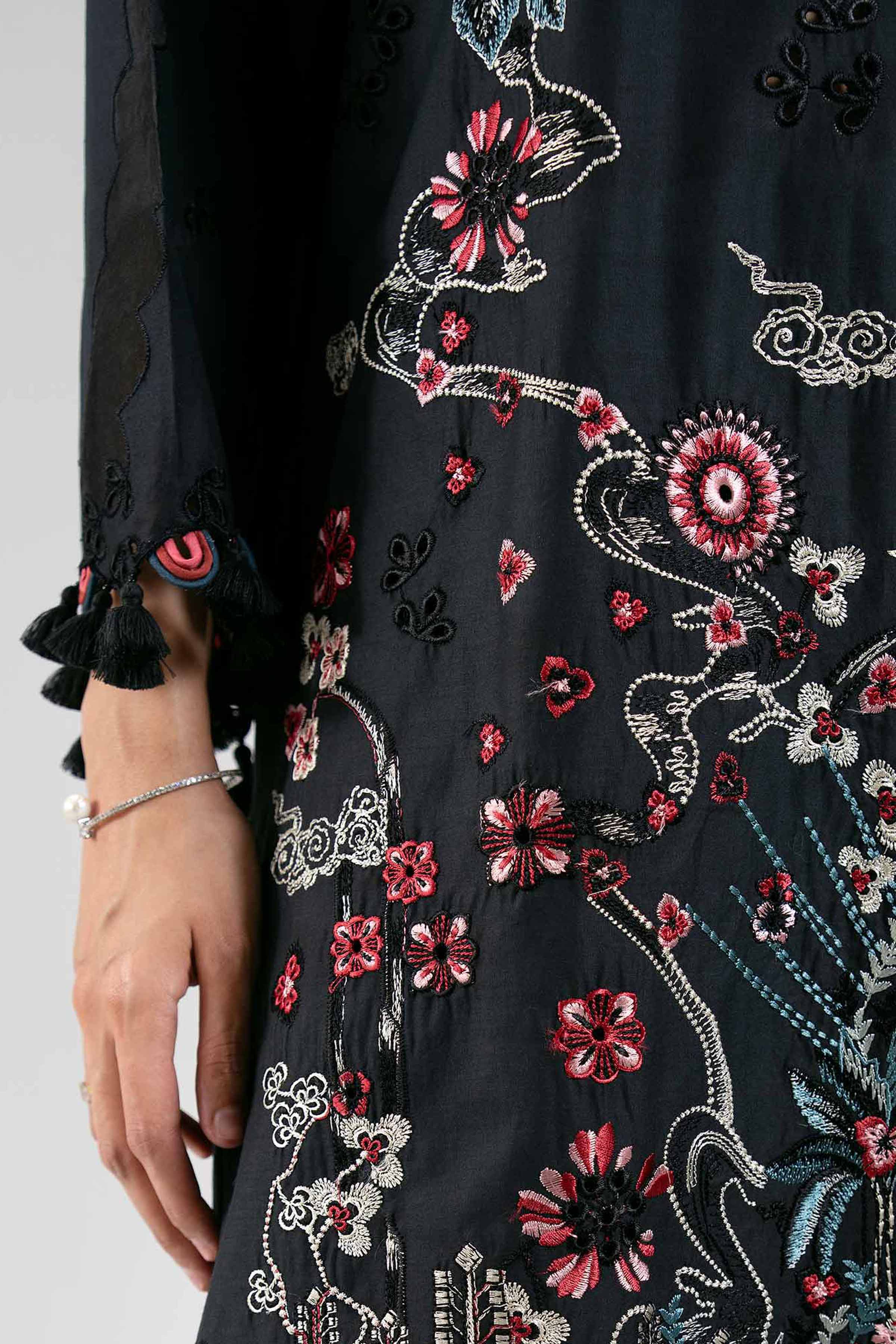 3 Piece - Embroidered Suit - 42601304 for Women - Unstitched Collection | Nishat | Shop Online