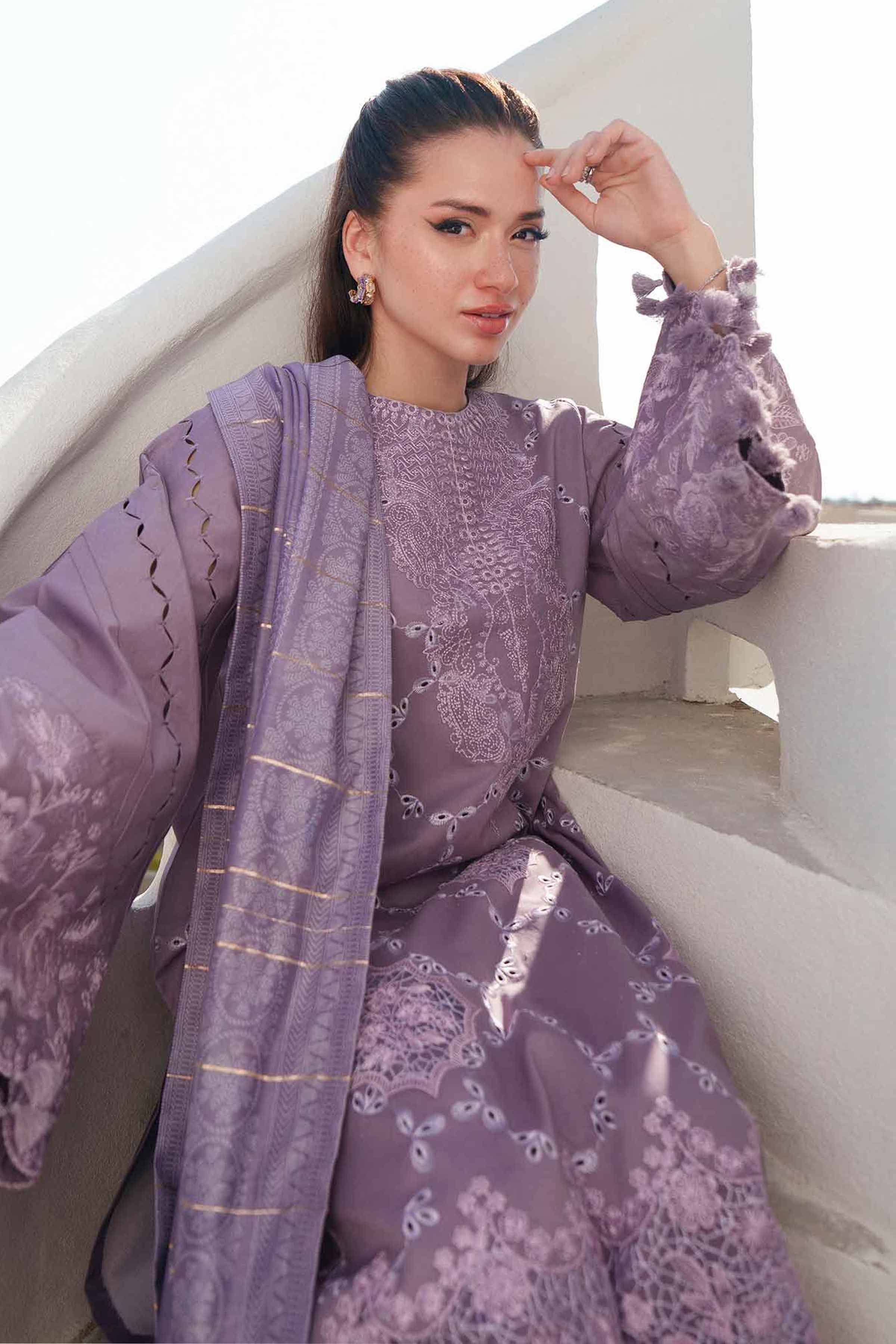 3 Piece - Embroidered Suit - 42601305 for Women - Unstitched Collection | Nishat | Shop Online