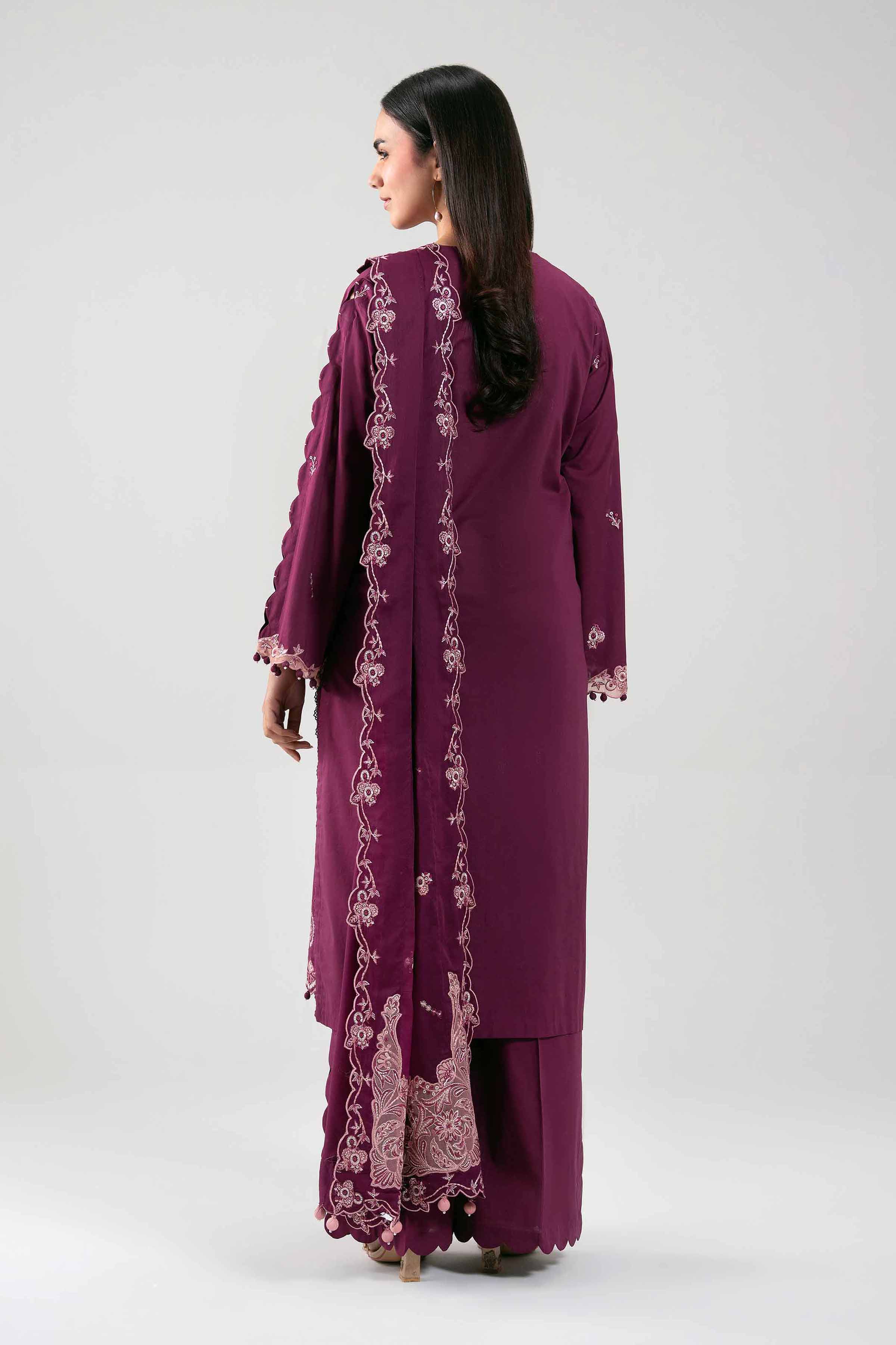 3 Piece - Embroidered Suit - 42601307 for Women - Unstitched Collection | Nishat | Shop Online