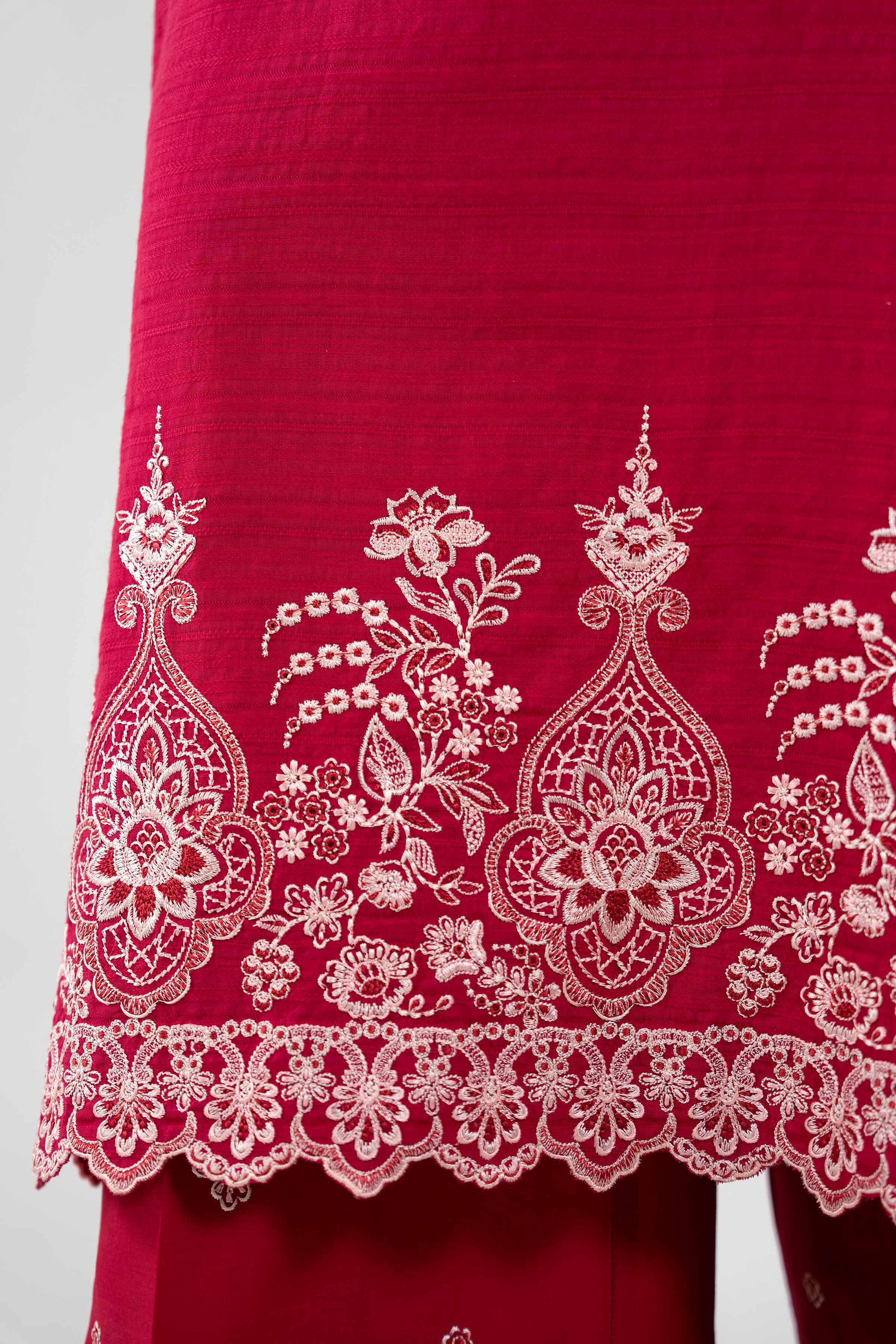 3 Piece - Embroidered Suit - 42601312 for Women - Unstitched Collection | Nishat | Shop Online