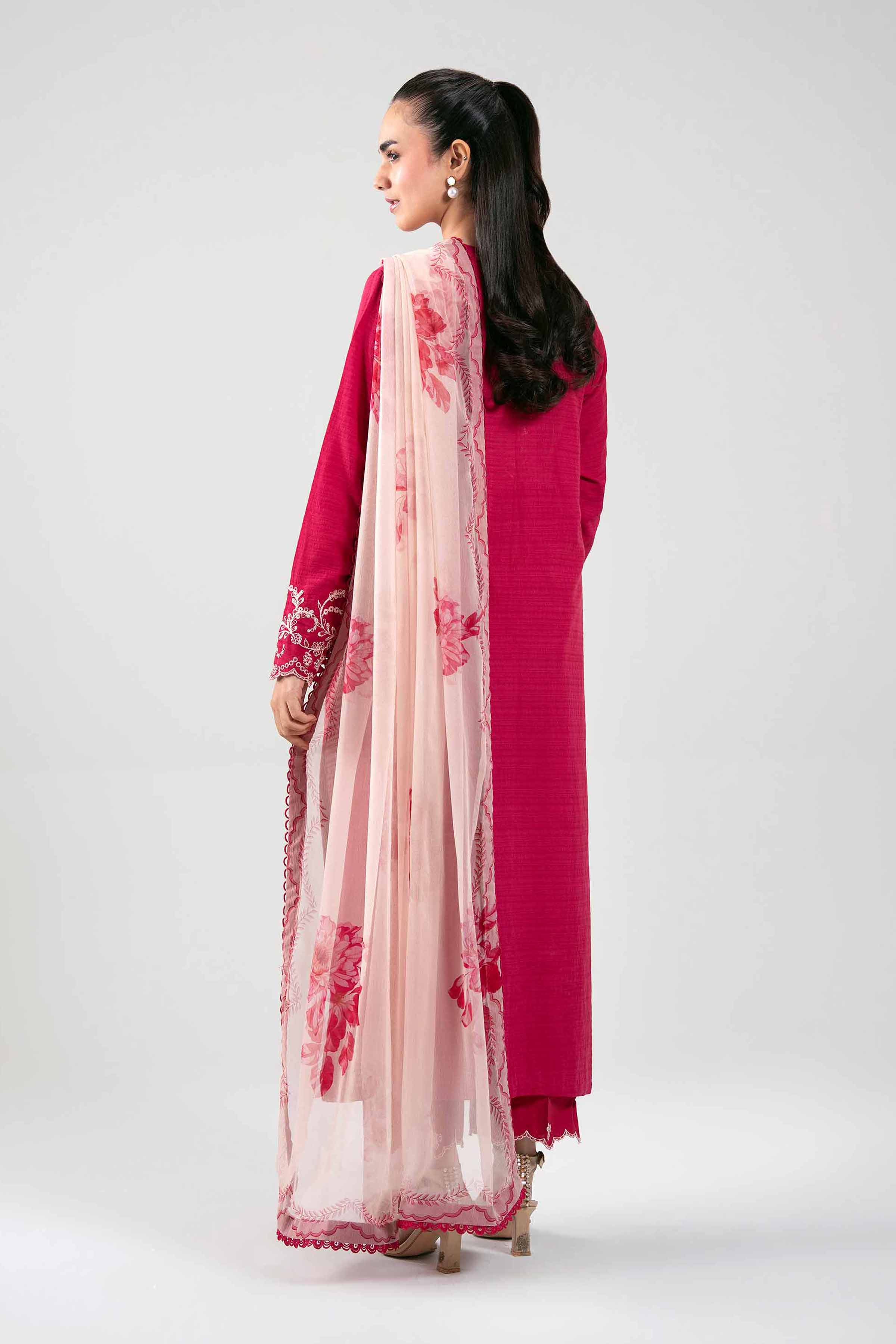 3 Piece - Embroidered Suit - 42601312 for Women - Unstitched Collection | Nishat | Shop Online