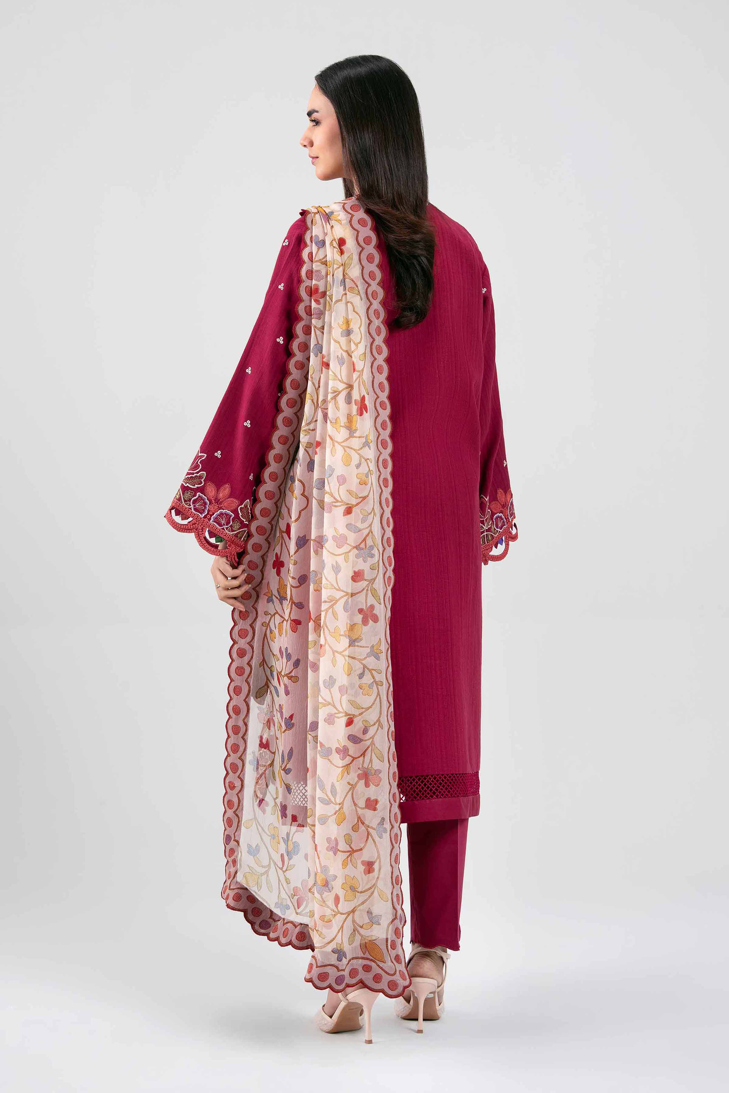 3 Piece - Digital Printed Embroidered Suit - 42601313 for Women - Unstitched Collection | Nishat | Shop Online