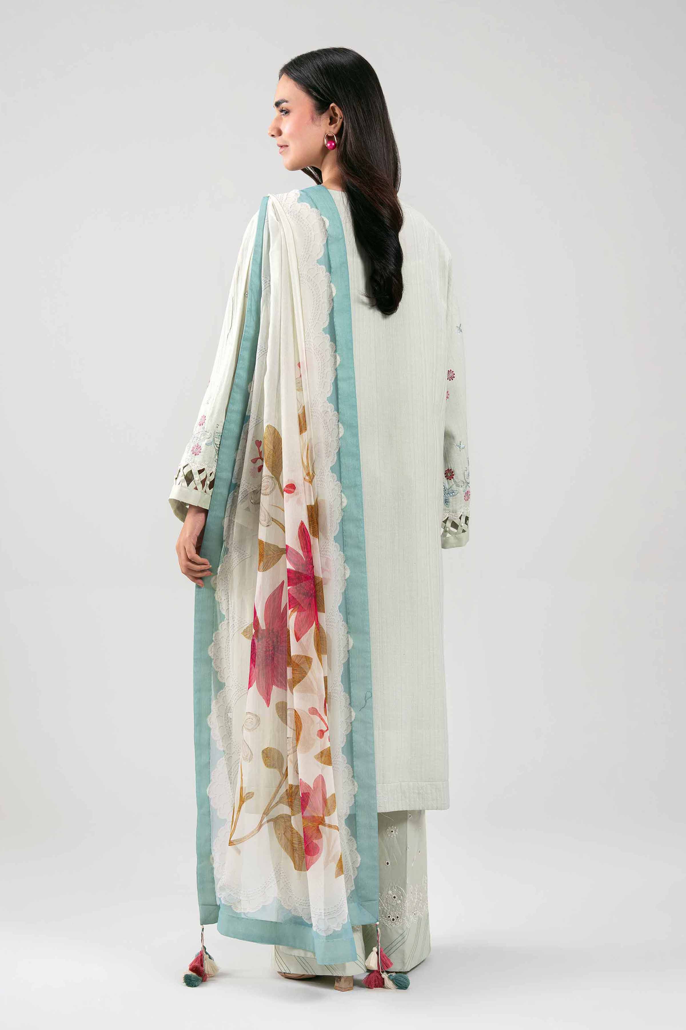 3 Piece - Digital Printed Embroidered Suit - 42601315 for Women - Unstitched Collection | Nishat | Shop Online