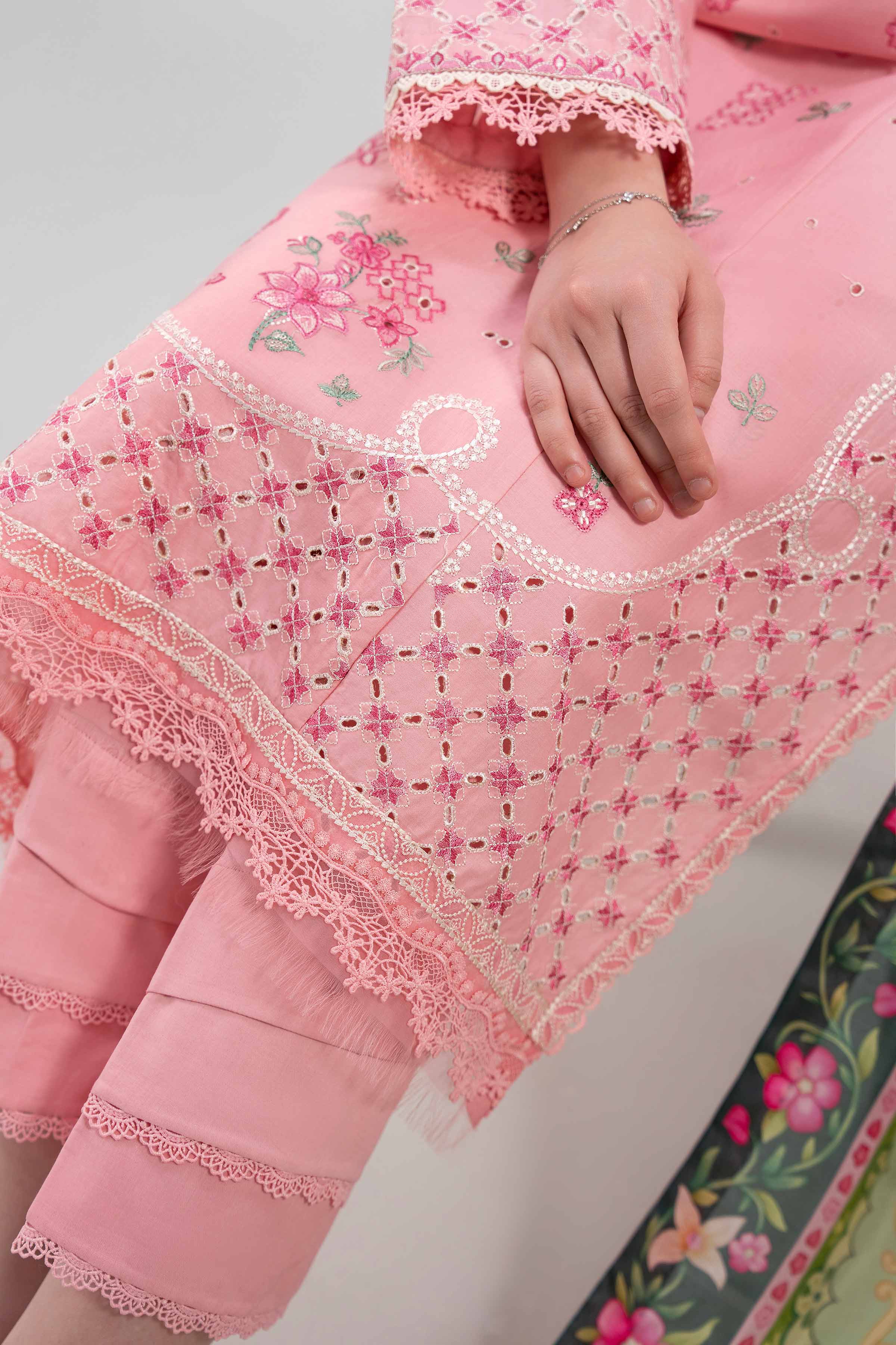 3 Piece - Embroidered Suit - 42601317 for Women - Unstitched Collection | Nishat | Shop Online