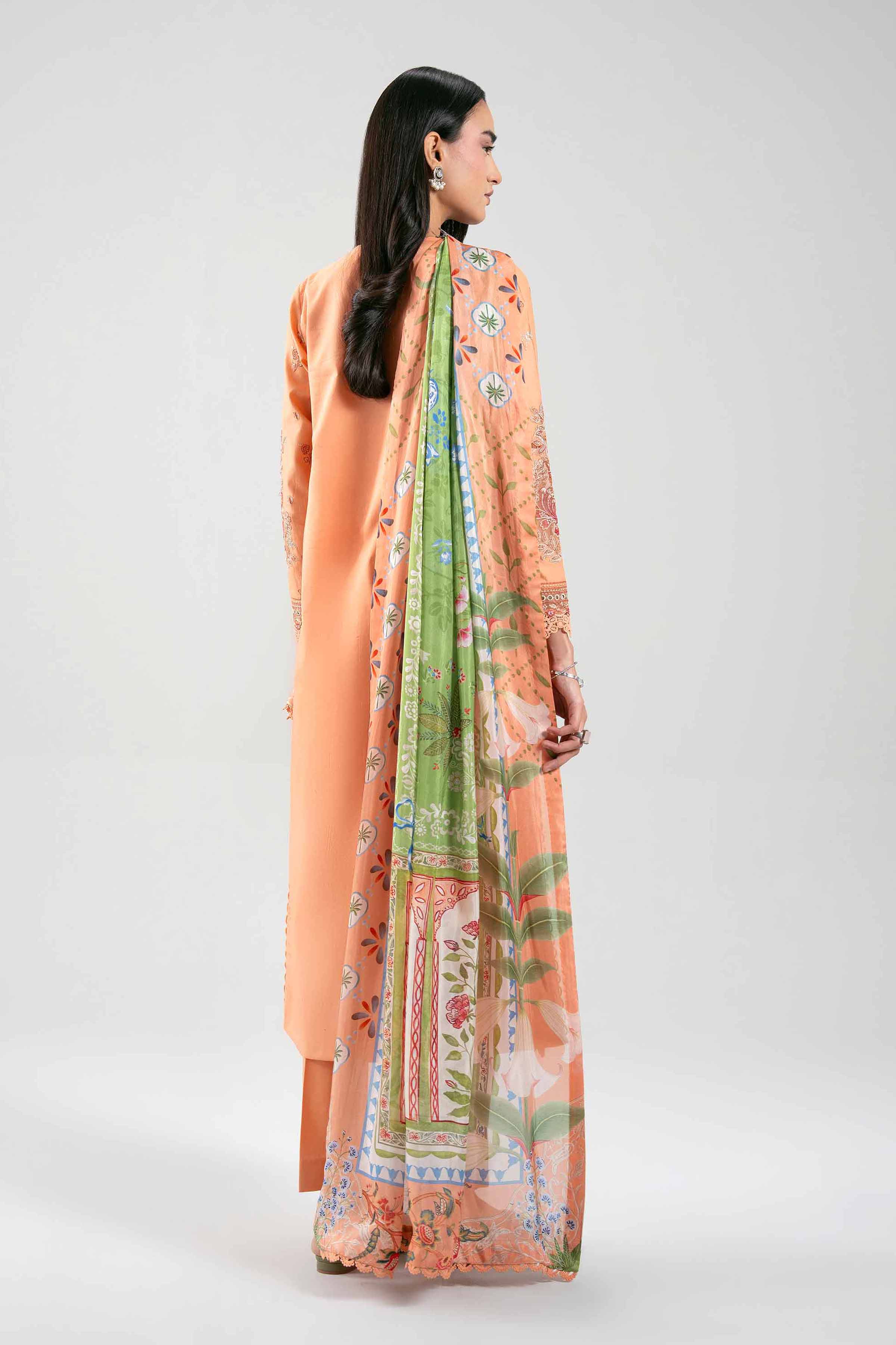 3 Piece - Embroidered Suit - 42601318 for Women - Unstitched Collection | Nishat | Shop Online