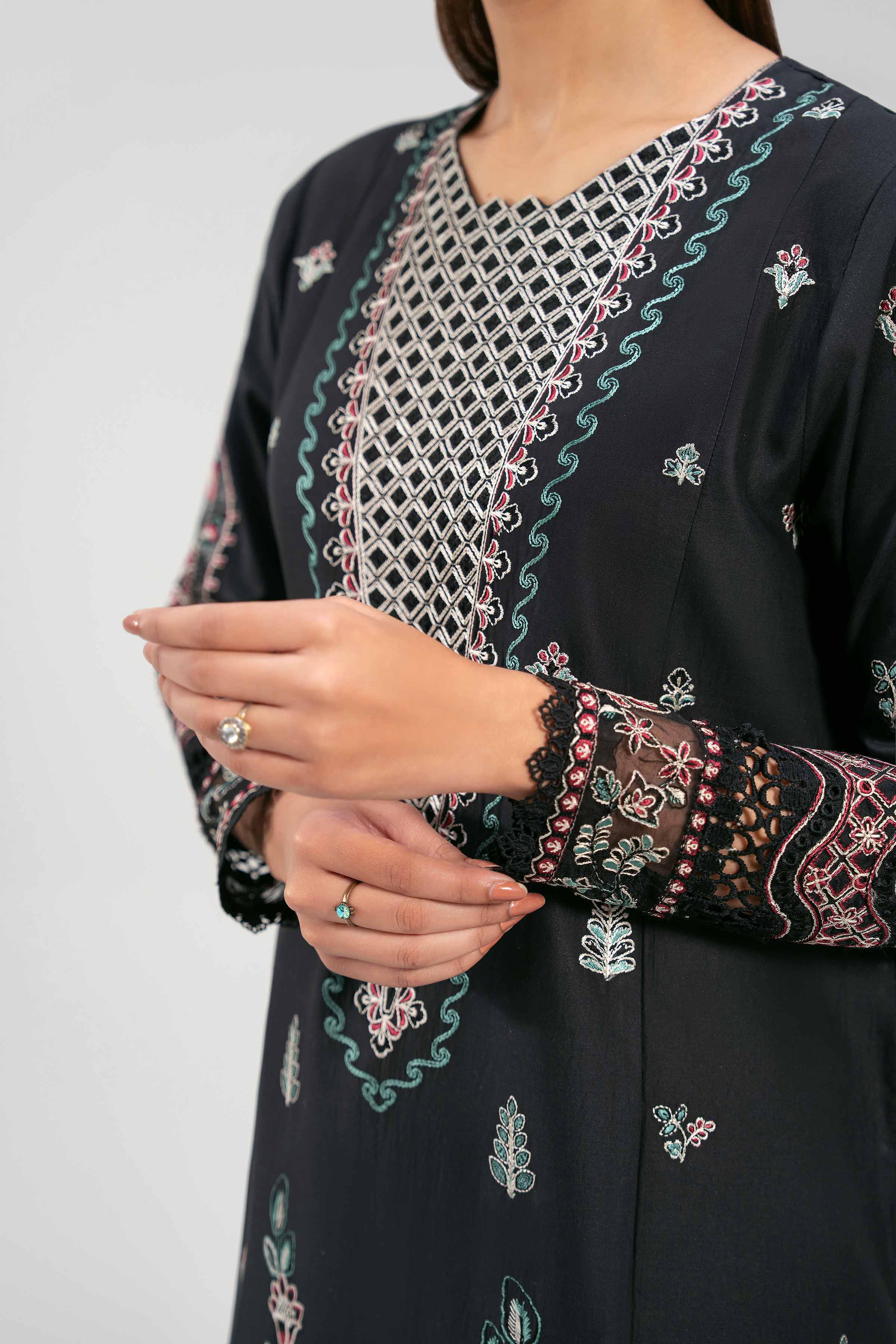 3 Piece - Digital Printed Embroidered Suit - 42601319 for Women - Unstitched Collection | Nishat | Shop Online