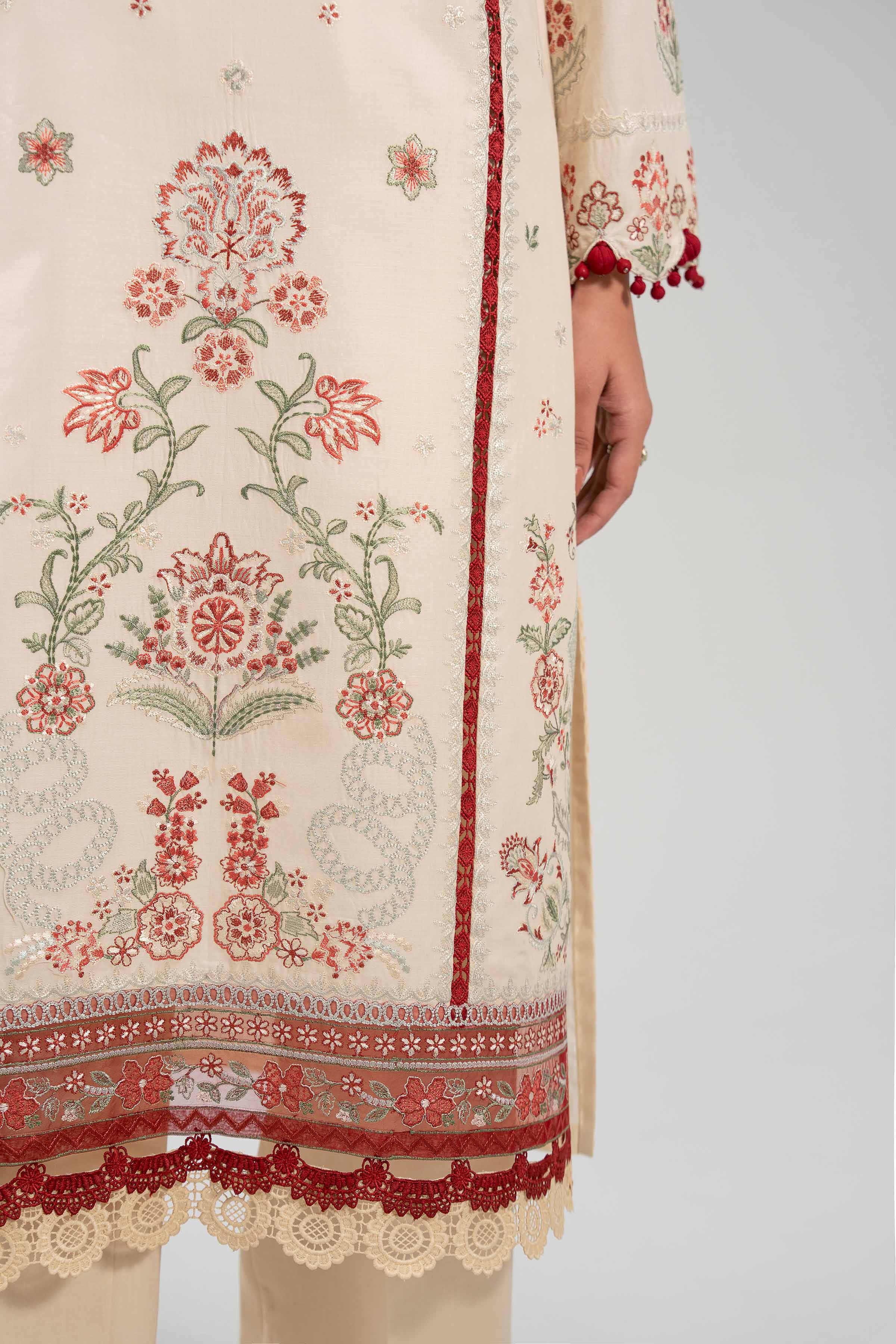 3 Piece - Digital Printed Embroidered Suit - 42601322 for Women - Unstitched Collection | Nishat | Shop Online