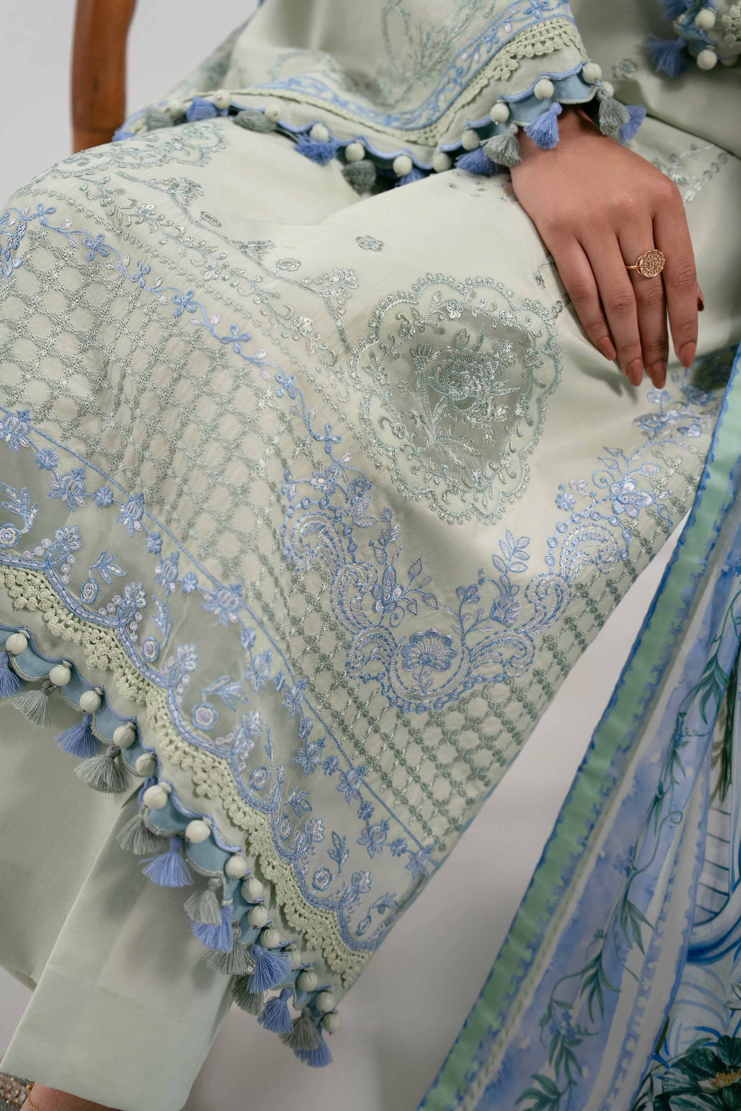 3 Piece - Digital Printed Embroidered Suit - 42601323 for Women - Unstitched Collection | Nishat | Shop Online