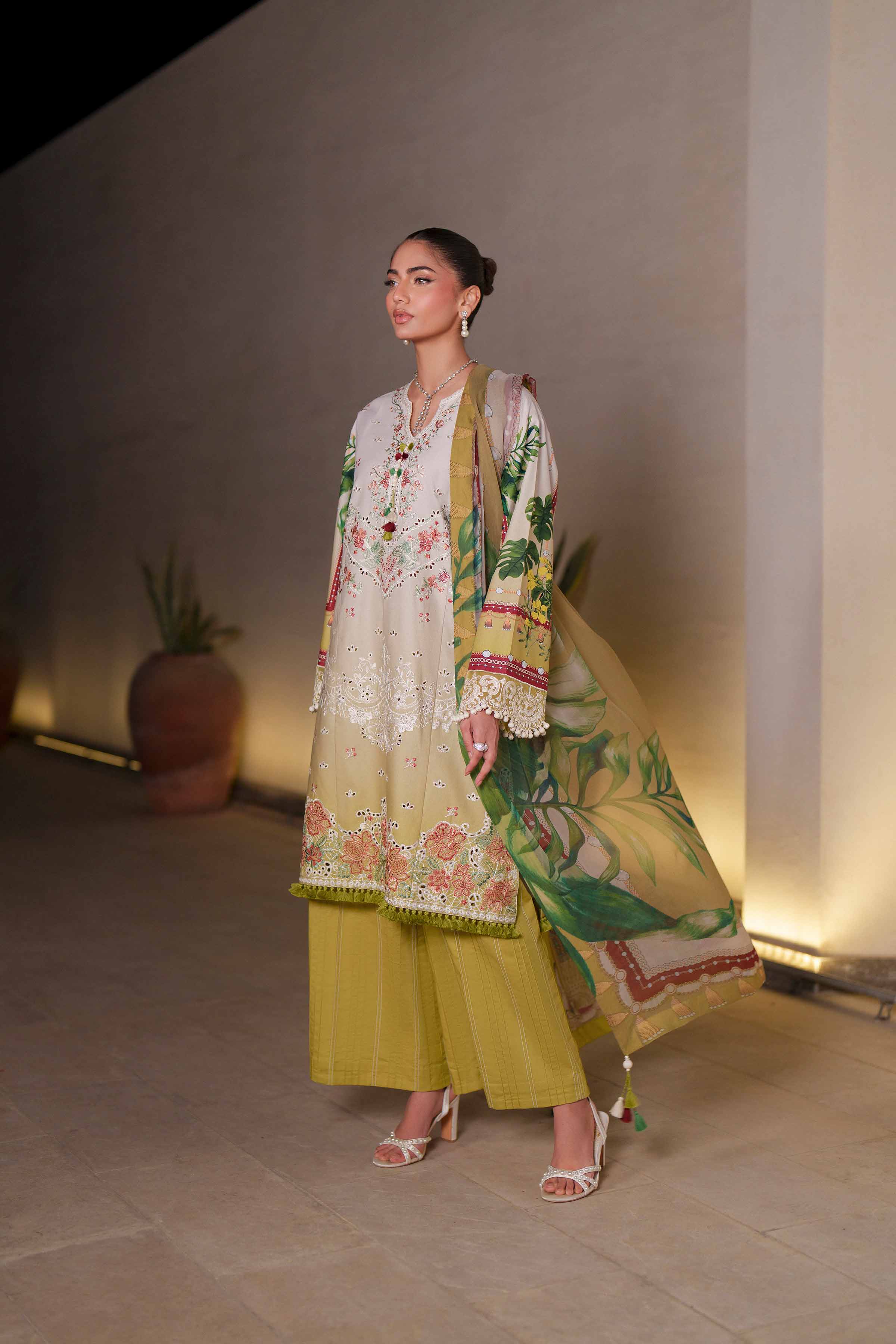 3 Piece - Embroidered Suit - 42601327 for Women - Unstitched Collection | Nishat | Shop Online