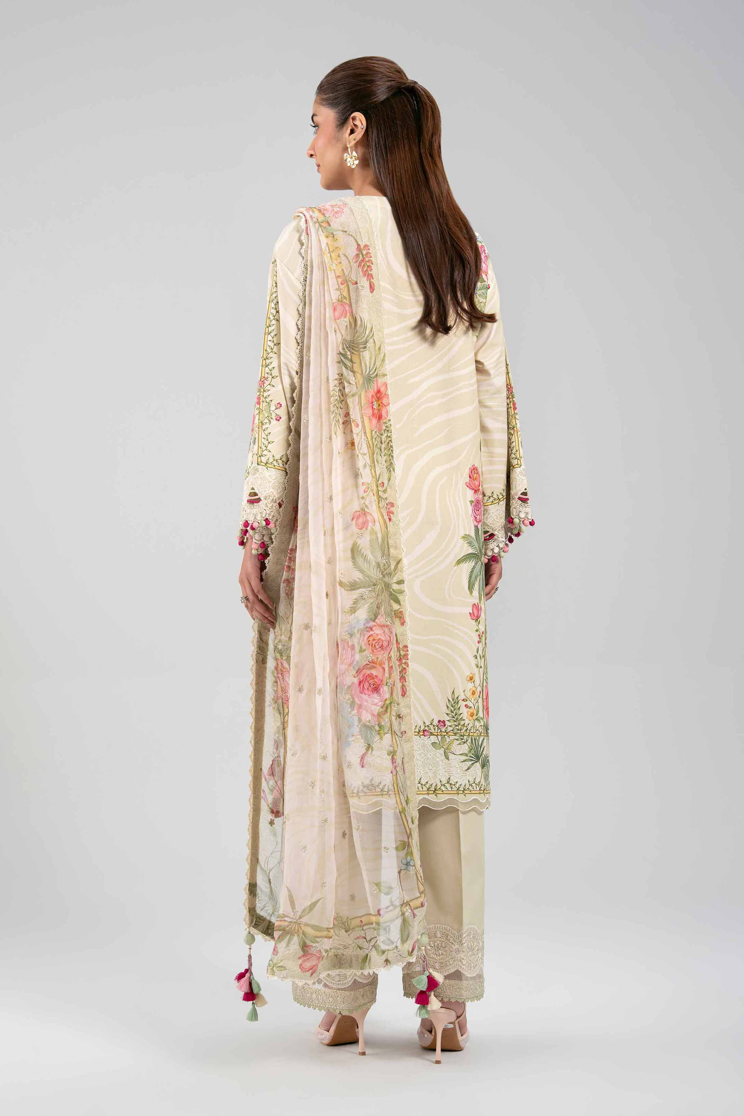 3 Piece - Digital Printed Embroidered Suit - 42601328 for Women - Unstitched Collection | Nishat | Shop Online