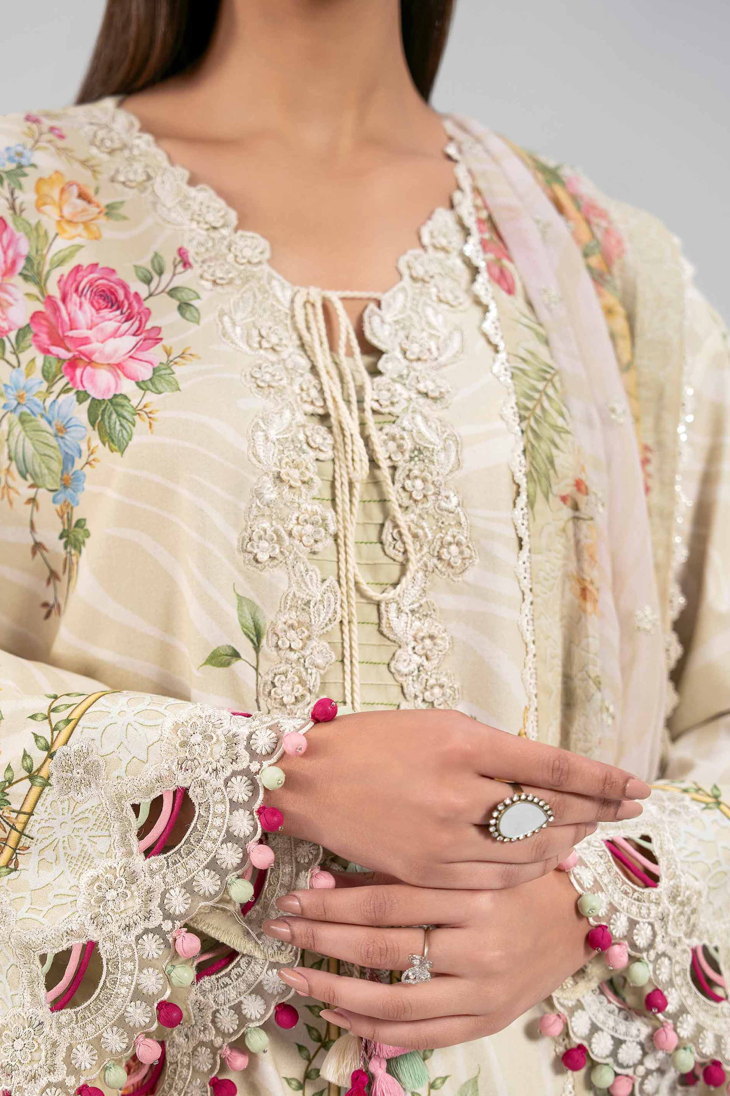 3 Piece - Digital Printed Embroidered Suit - 42601328 for Women - Unstitched Collection | Nishat | Shop Online