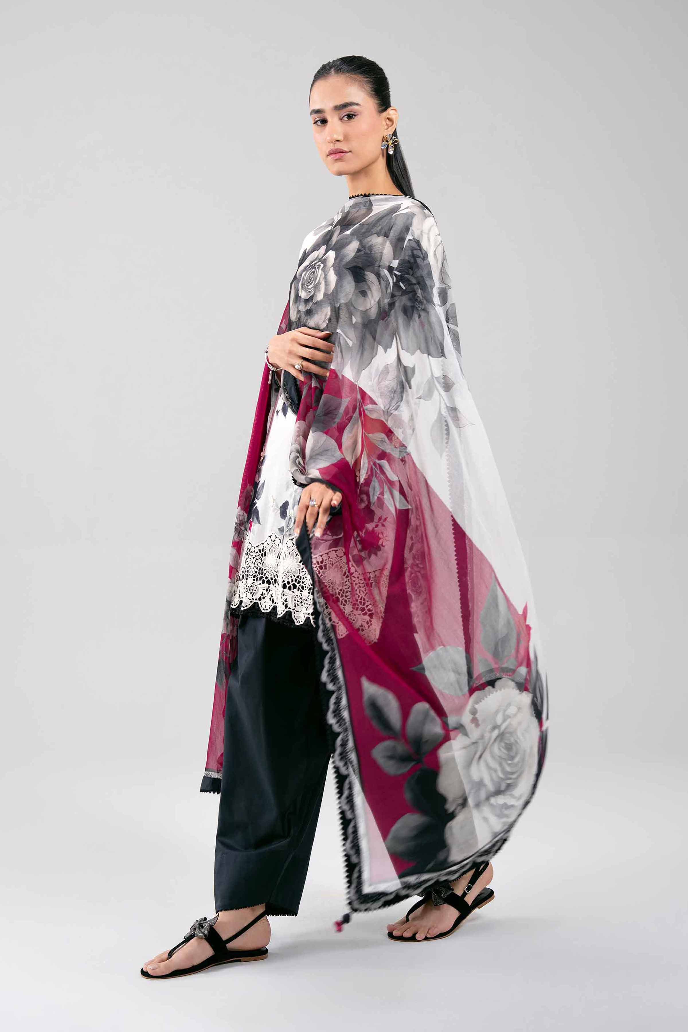 3 Piece - Embroidered Suit - 42601332 for Women - Unstitched Collection | Nishat | Shop Online