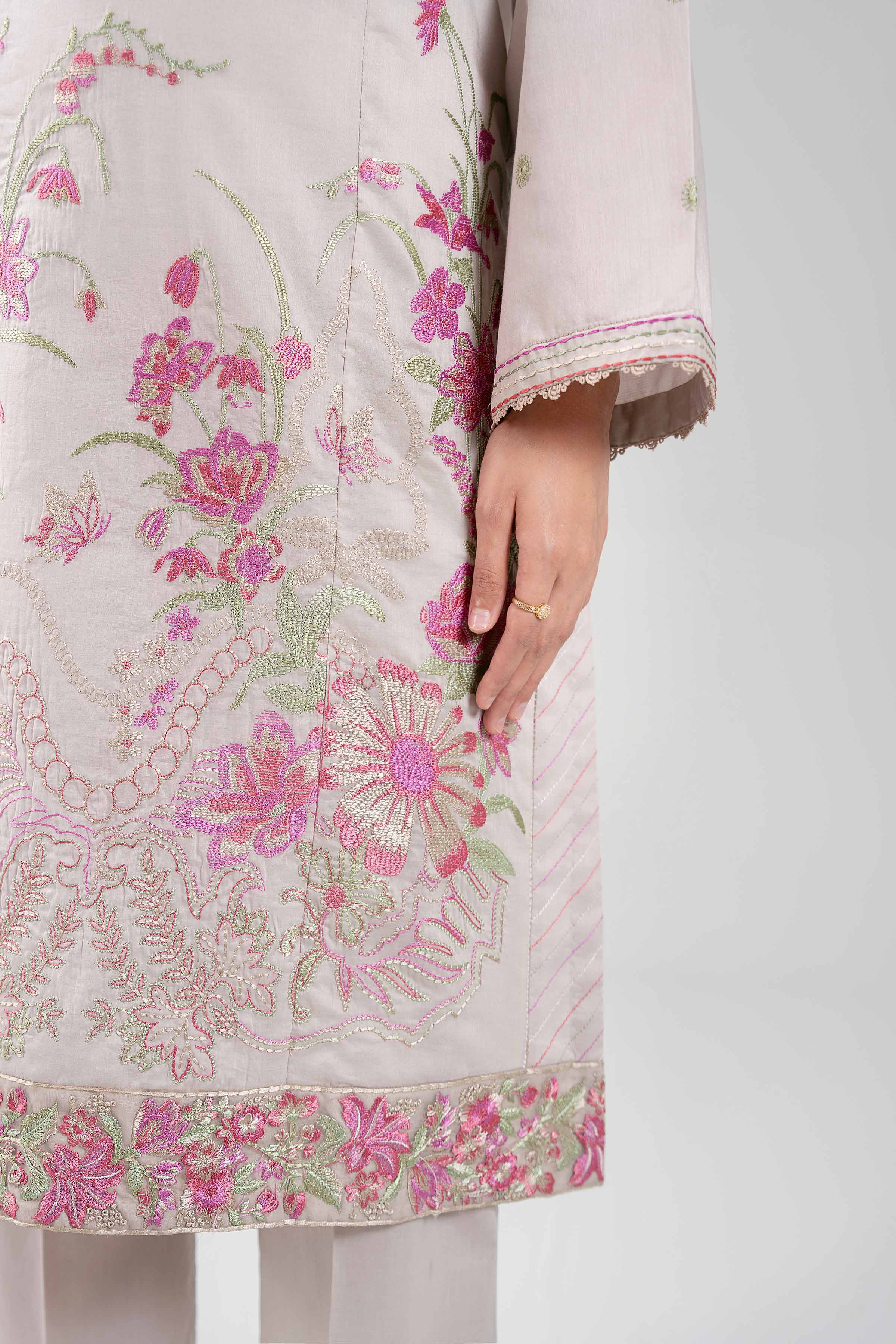 3 Piece - Digital Printed Embroidered Suit - 42601336 for Women - Unstitched Collection | Nishat | Shop Online